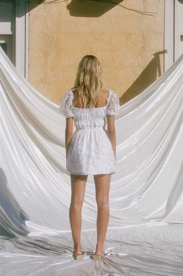 SAMPLE-Harrow Puff Dress