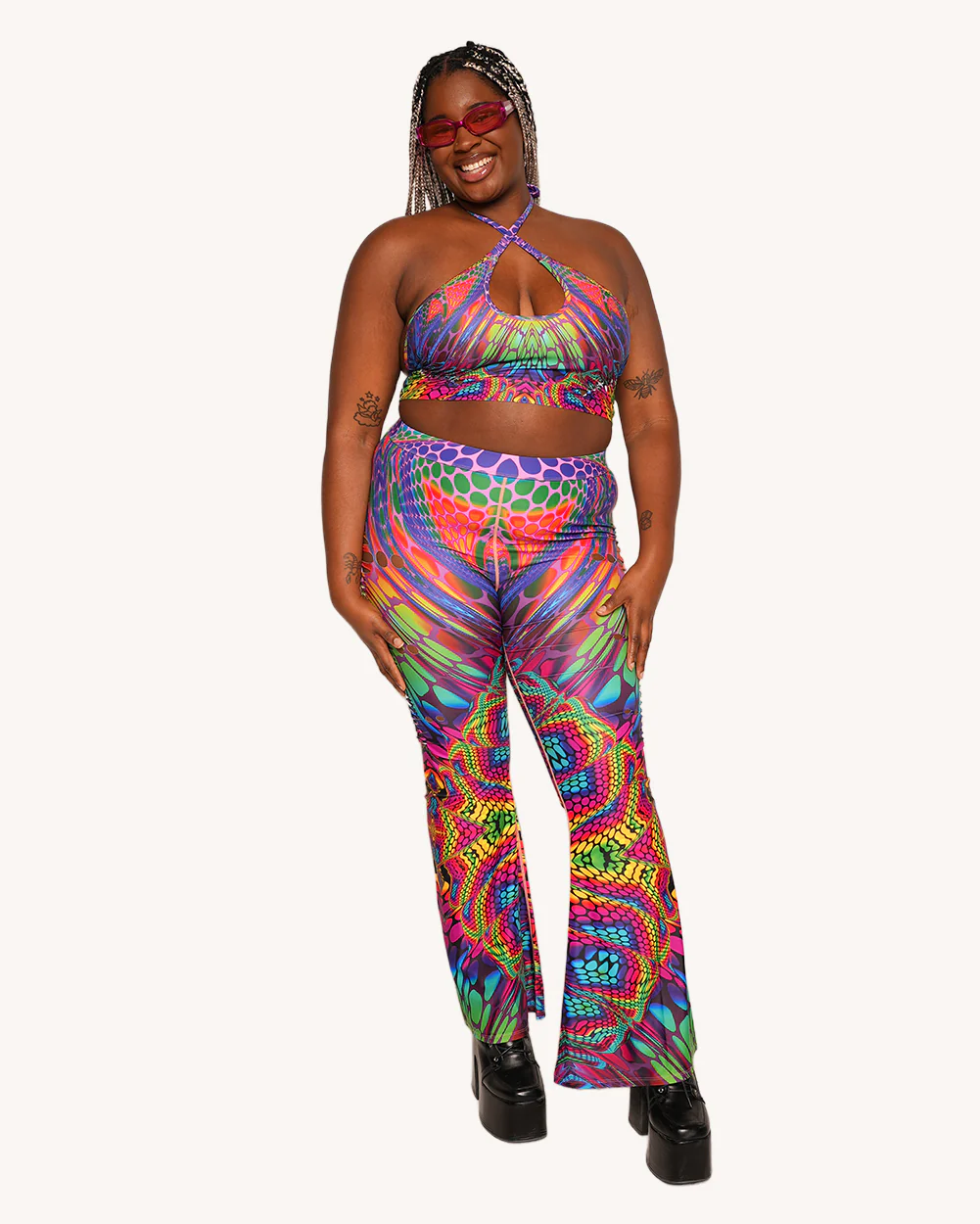 Viper Vision Halter Loop Top