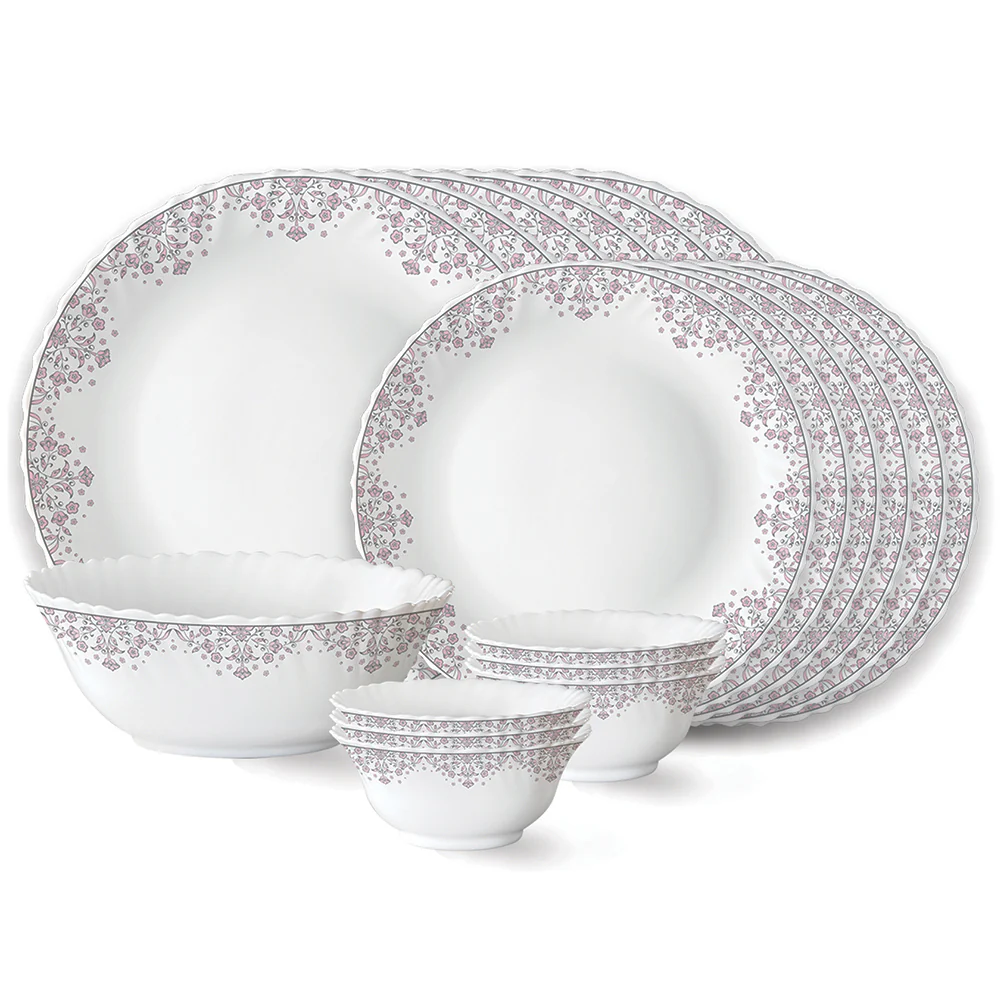 Larah by Borosil Lark Dinner Set, 19 pc