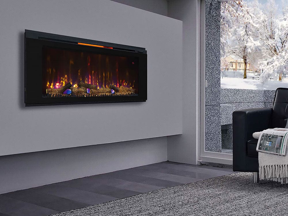 Helen 48-In Wall Mount Electric Fireplace