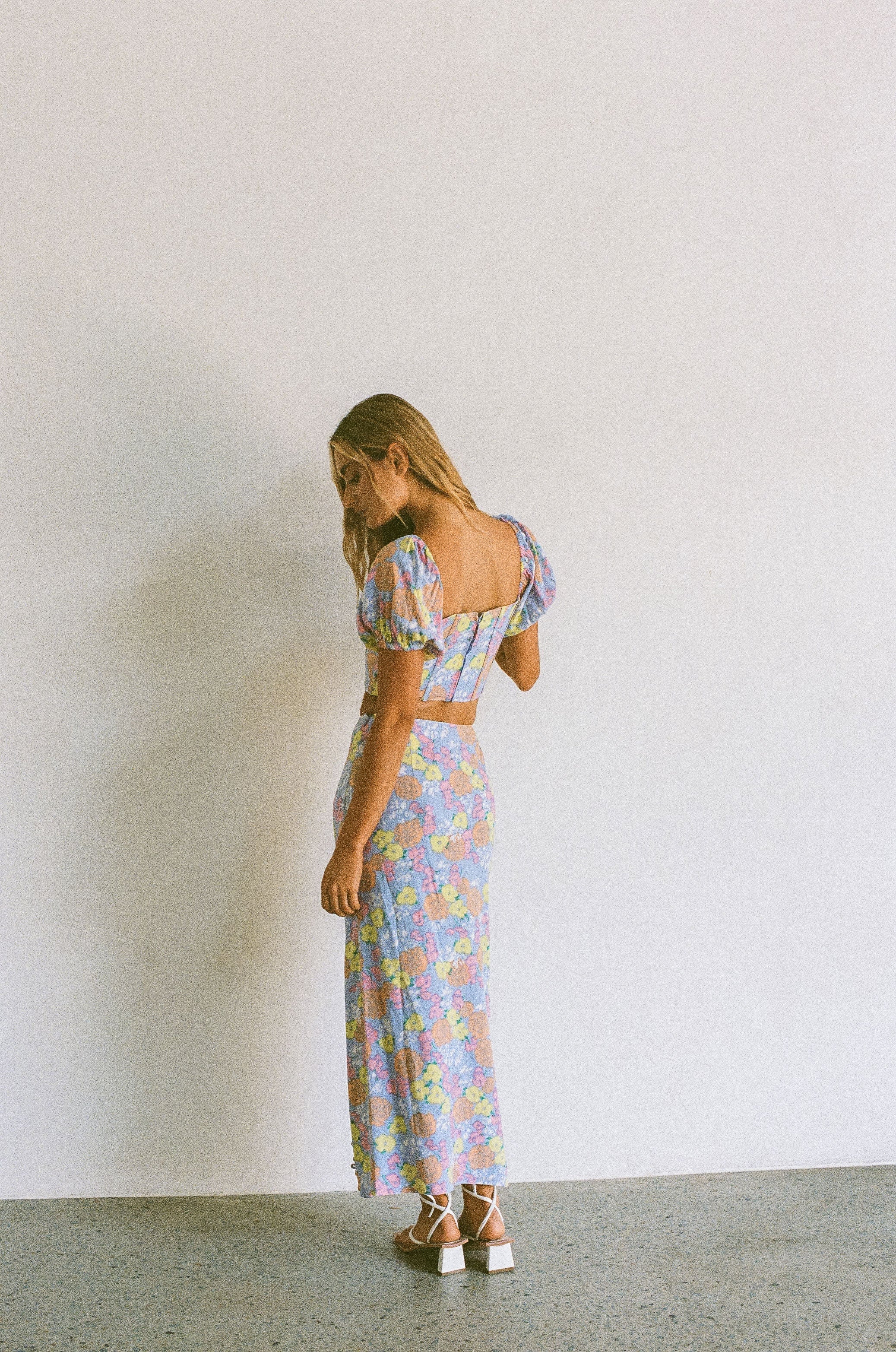 SAMPLE-Akia Midi Skirt