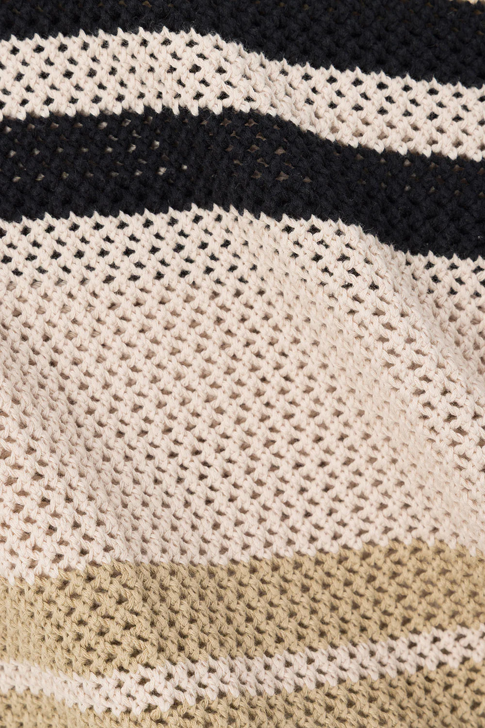 Quinn Stripe Top - Tan