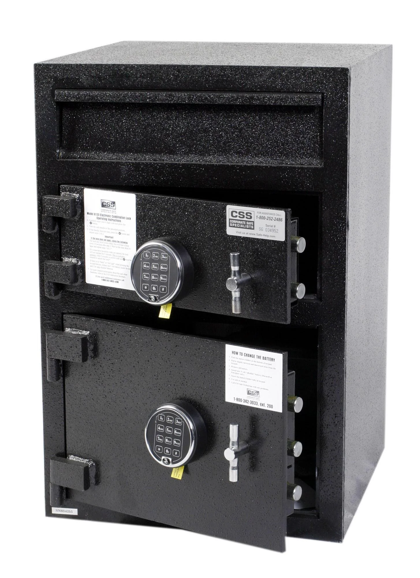 Cennox MB3020-FK1 Double Door Depository Safe