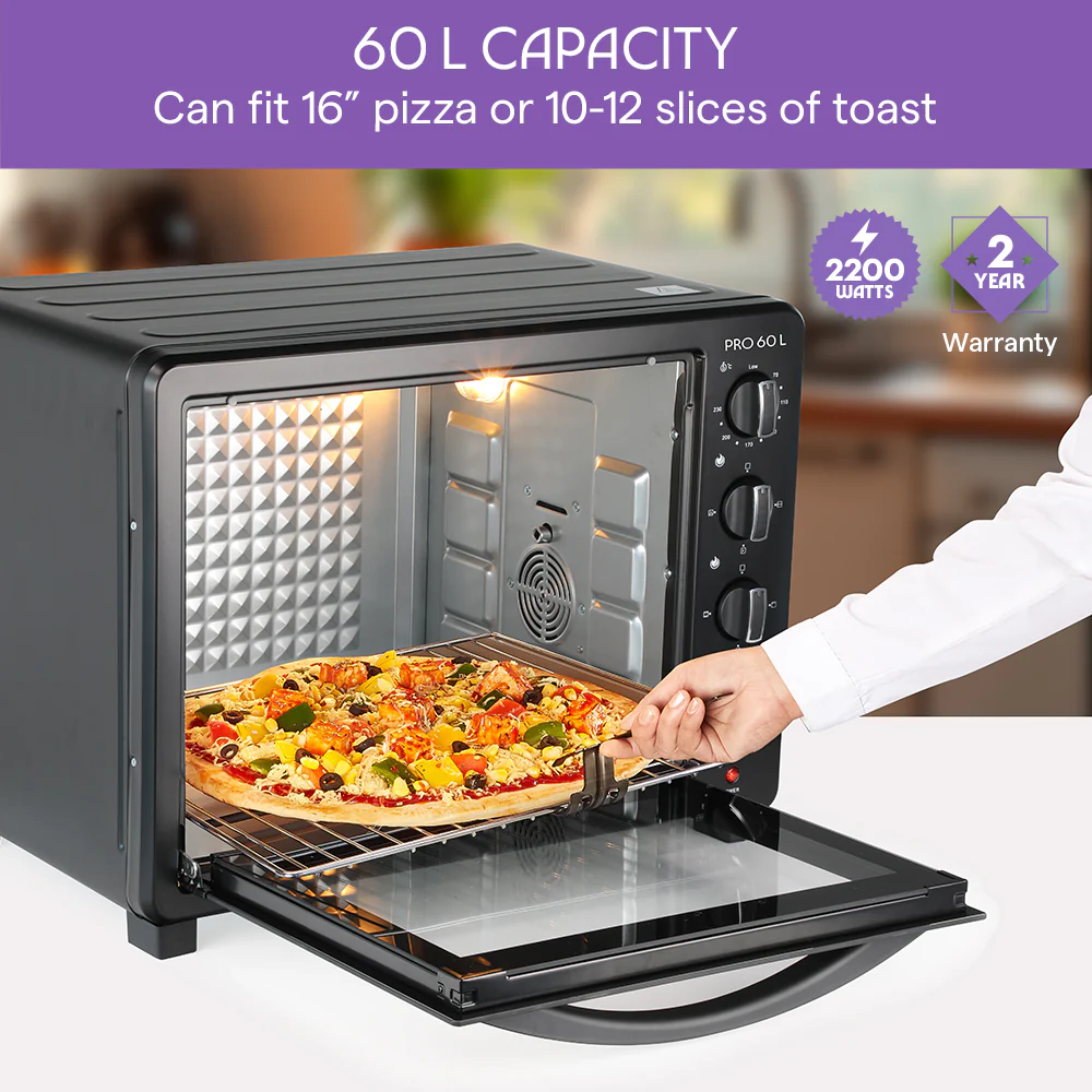 Pro 60 L Oven Toaster Griller, 2200 W