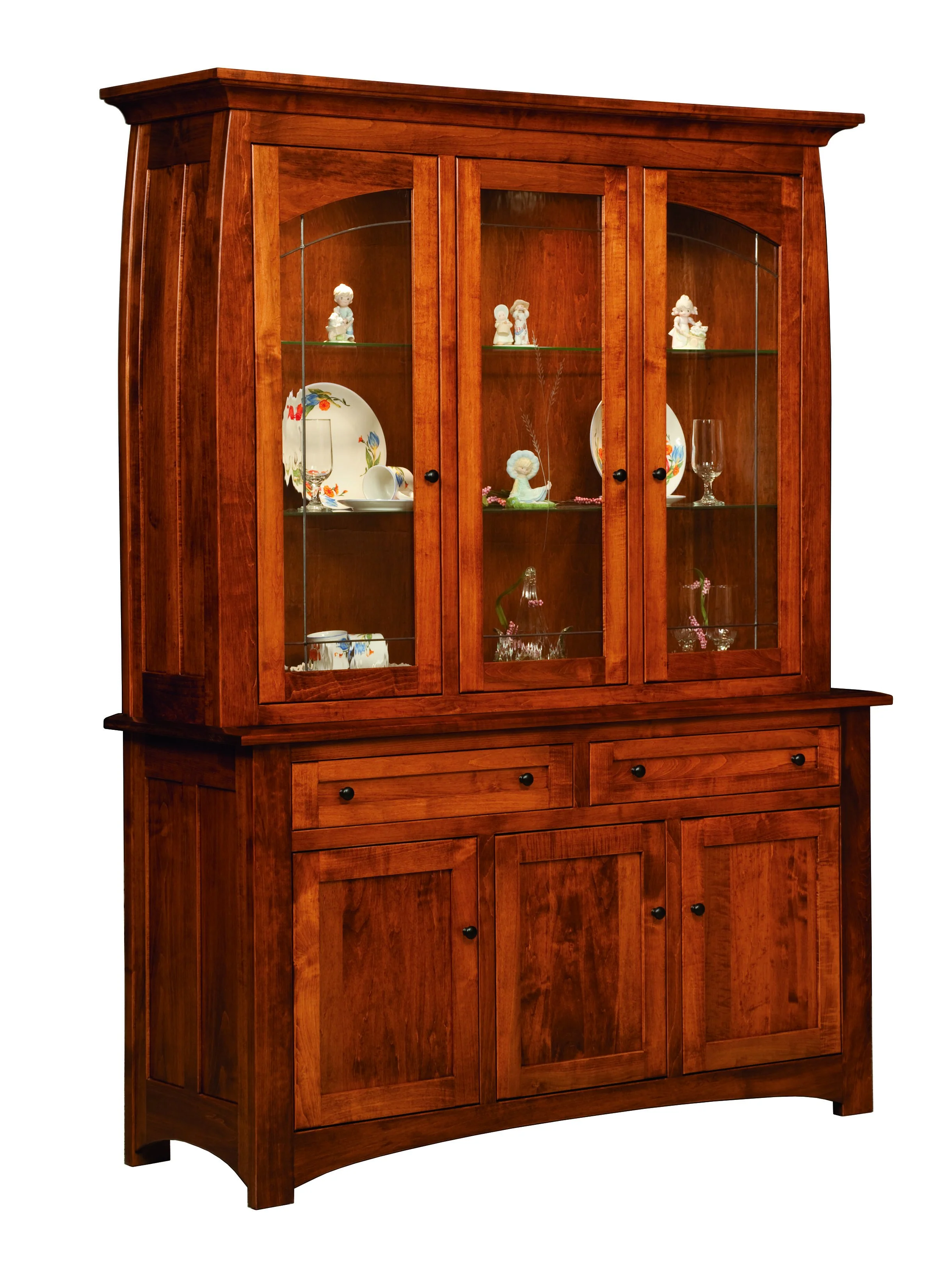Amish Henderson Two Door Hutch