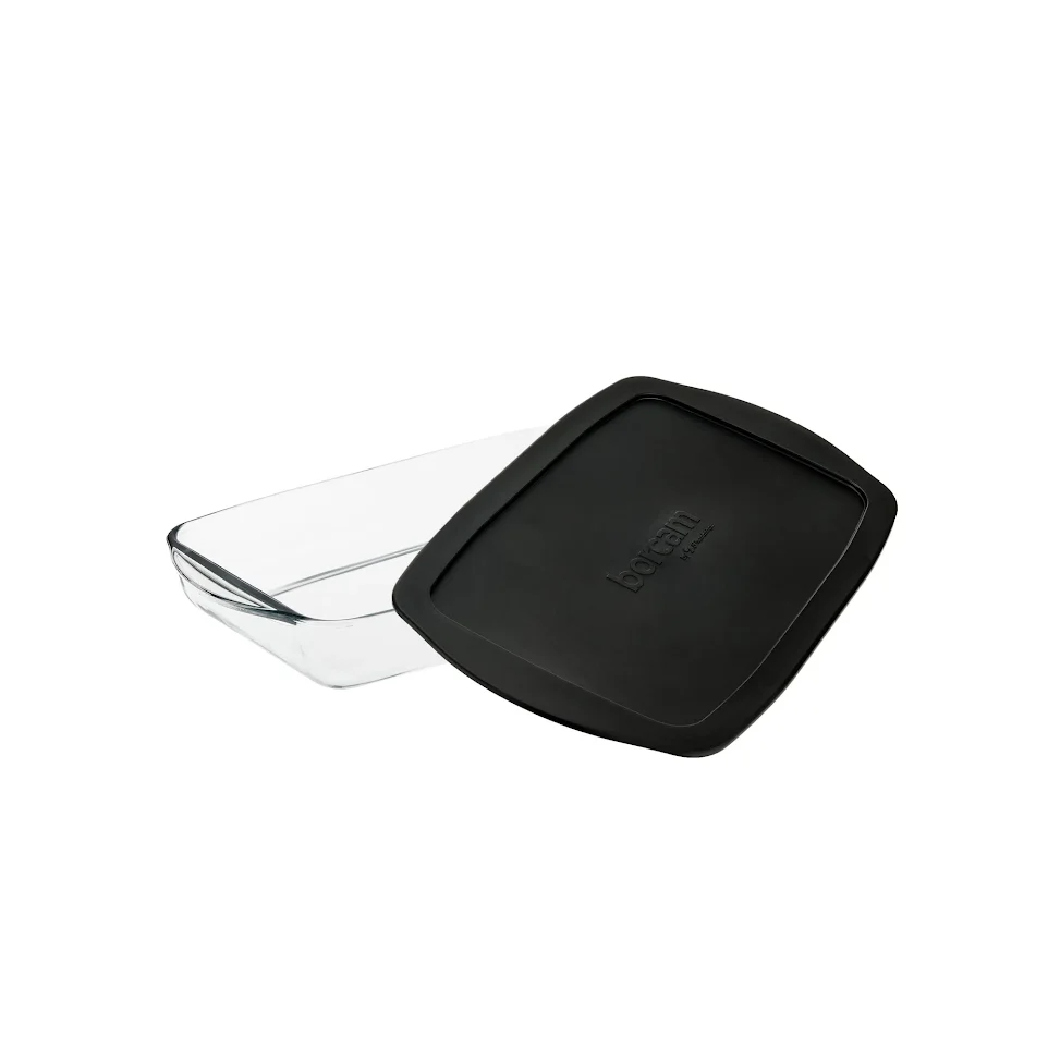 Borcam 1.95Lt Casserole with Lid Black