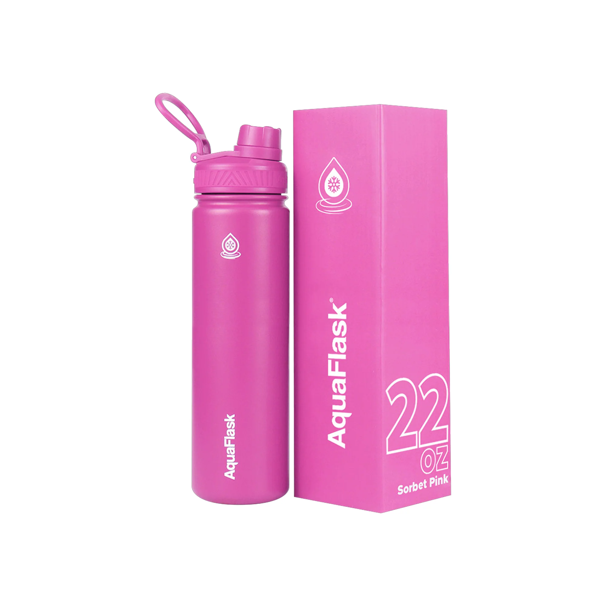 Aquaflask 650ml Flask Sorbet Pink