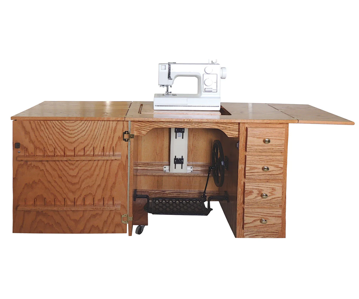 Amish Mission Sewing Cabinet