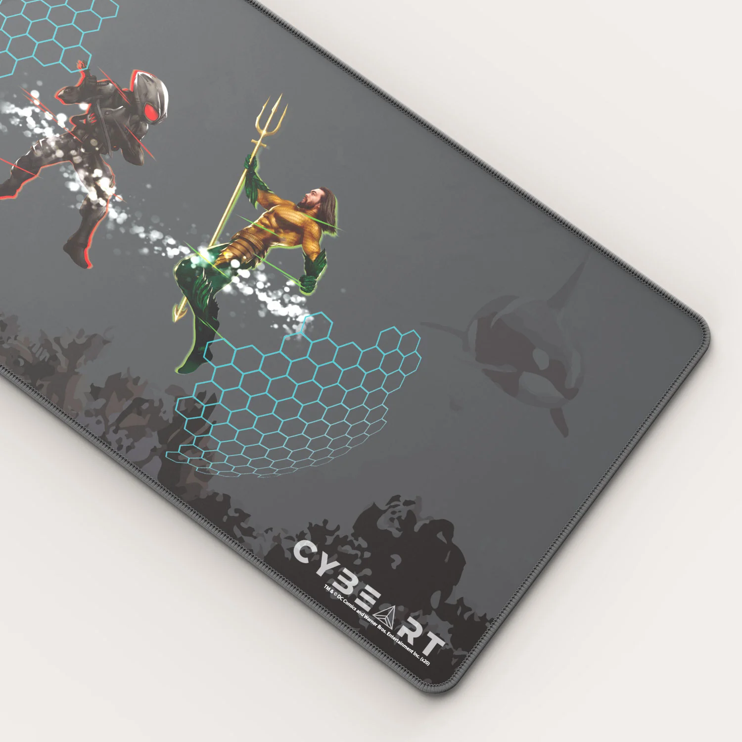 Aquaman Vs. Black Manta Gaming Mouse Pad