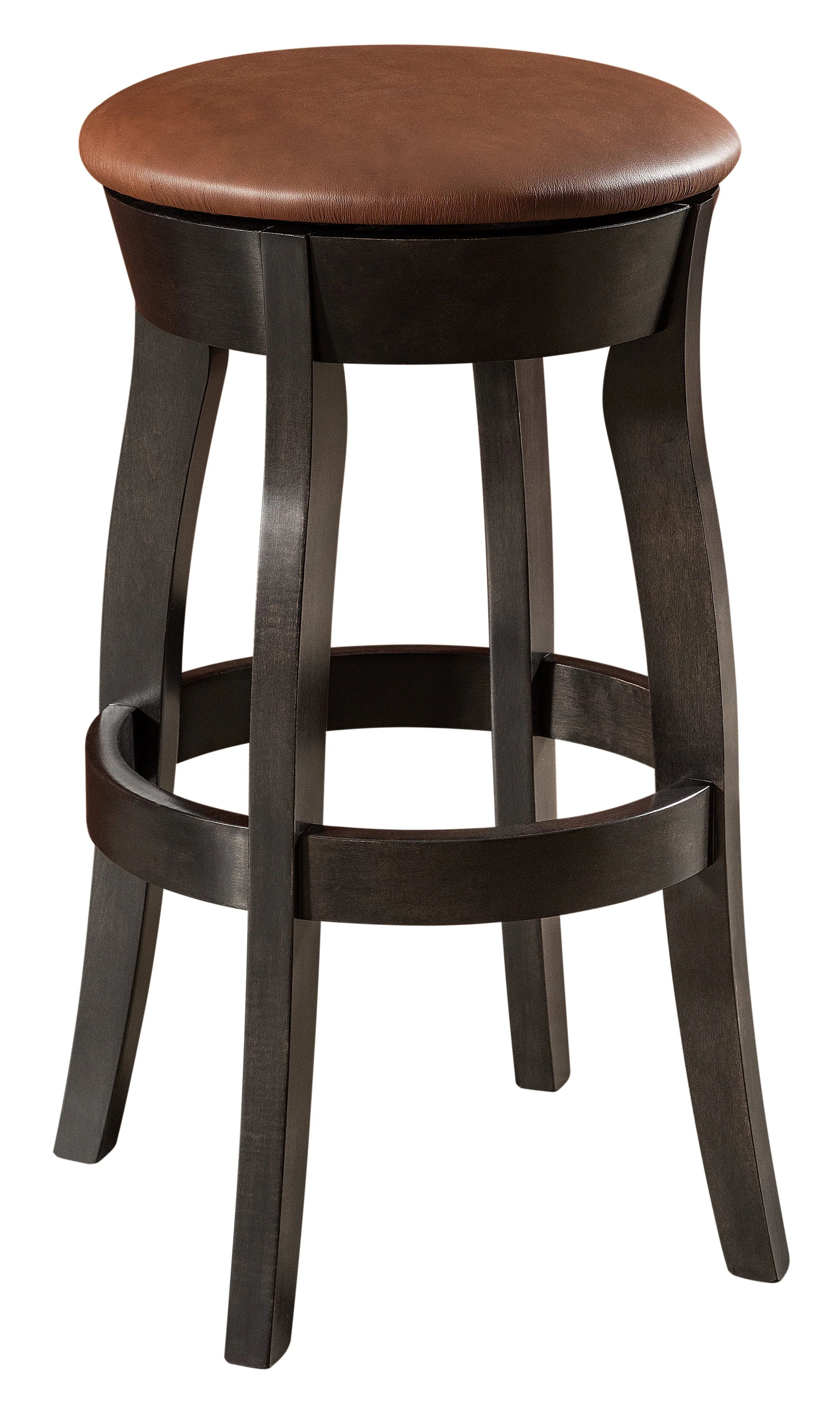 Amish Dillon Swivel Bar Stool - Quick Ship