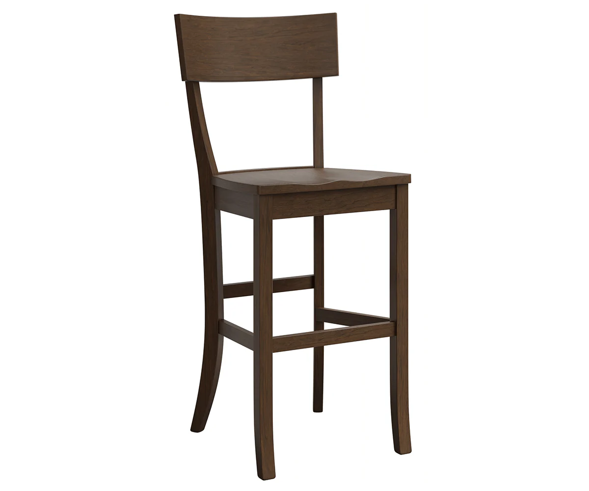 Amish Miranda Stationary Bar Chair