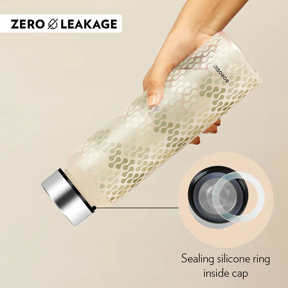 Crysto Wide Mouth Vista Glass Bottle