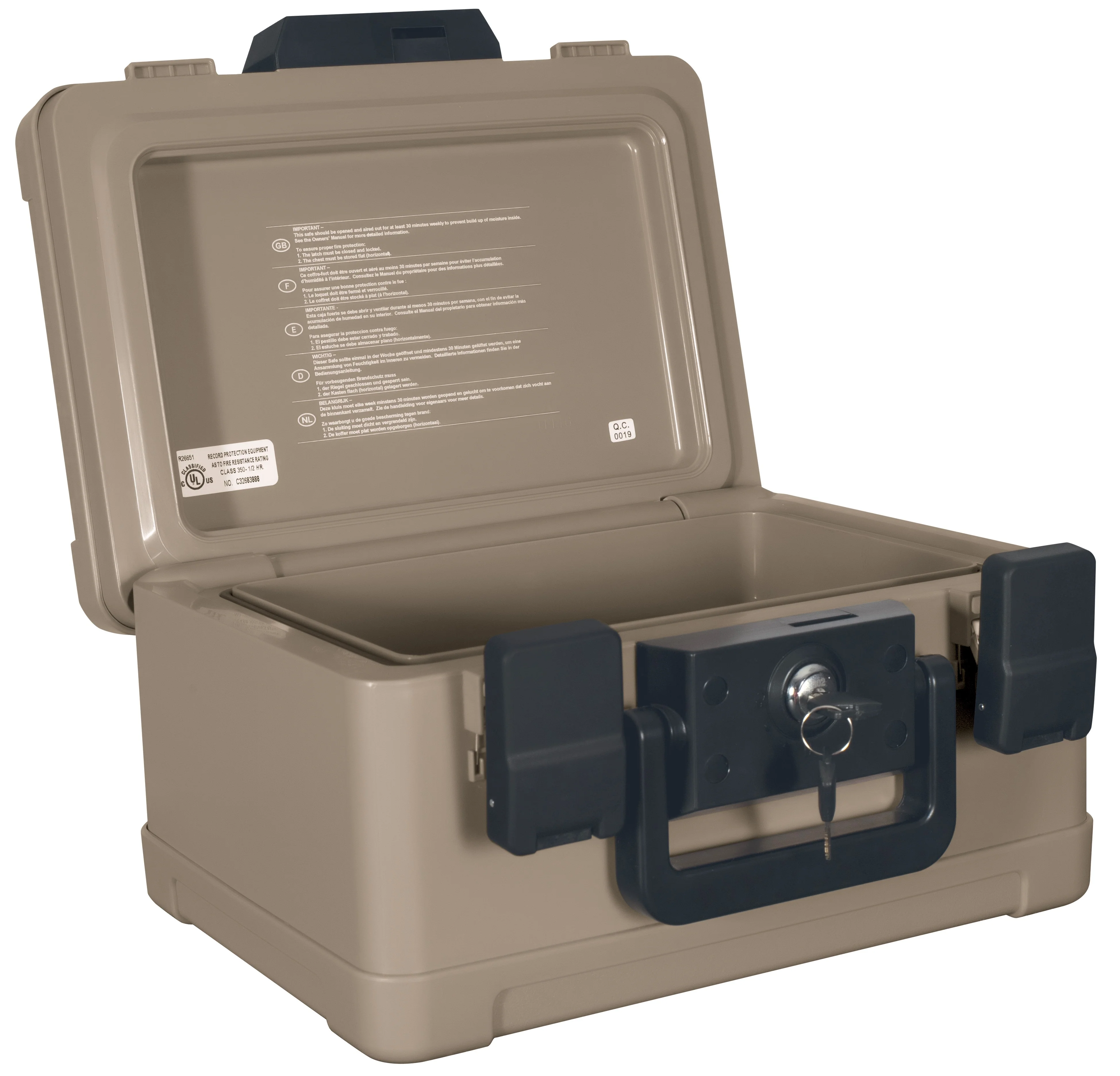 FireKing SS102 SureSeal Fireproof Waterproof Chest