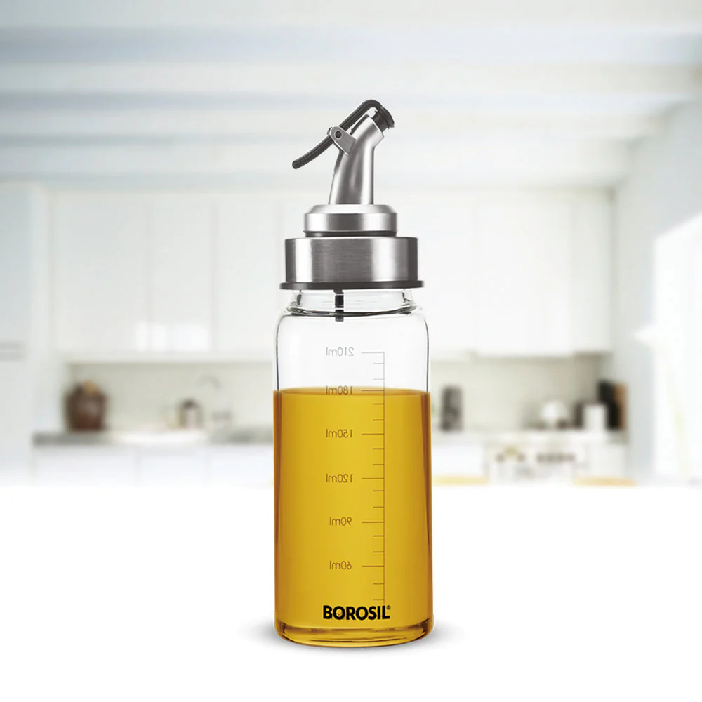 Borosil Oil Dispenser, Small, 250ml