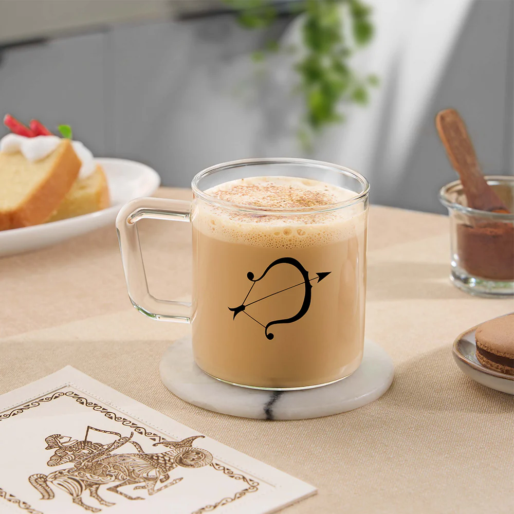 Borosil Zodiac Classic Mug-Saggitarius, 305ml