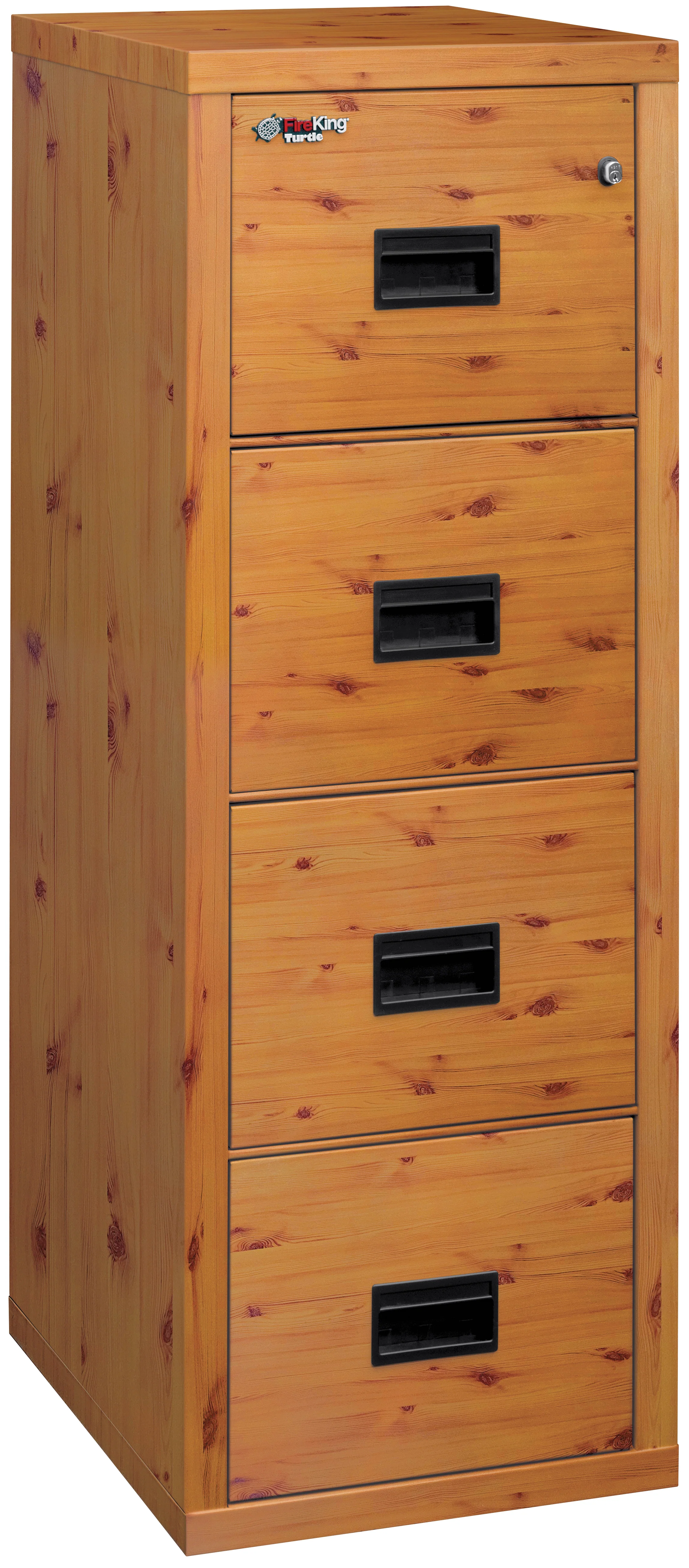 FireKing 4R1822-C Premium Designer Four Drawer Turtle Vertical 22