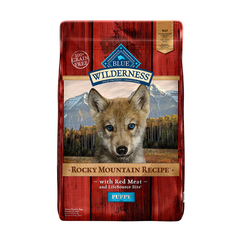 Blue Buffalo® Wilderness™ Rocky Mountain Recipe™ Grain Free Red Meat Puppy Dog Food 22 Lbs