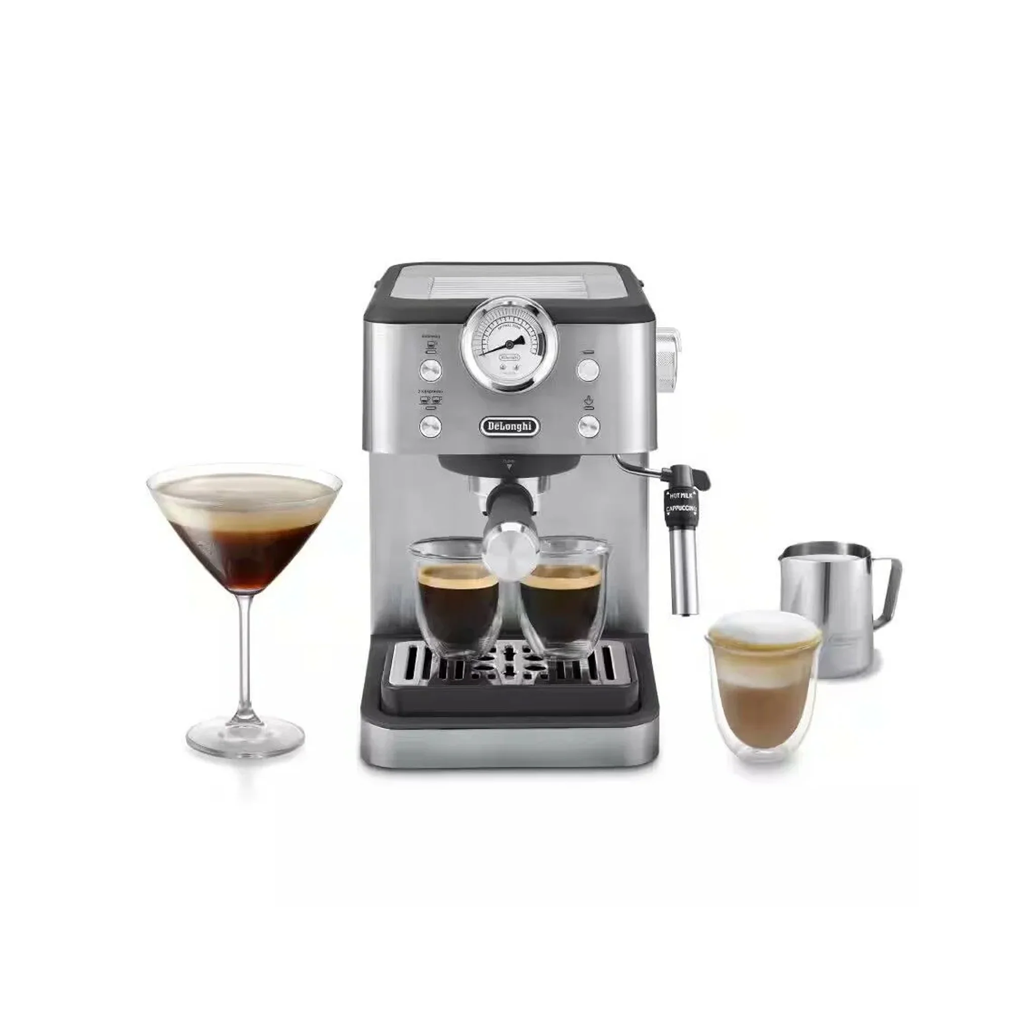 Delonghi Linea Classic Espresso Machine Silver