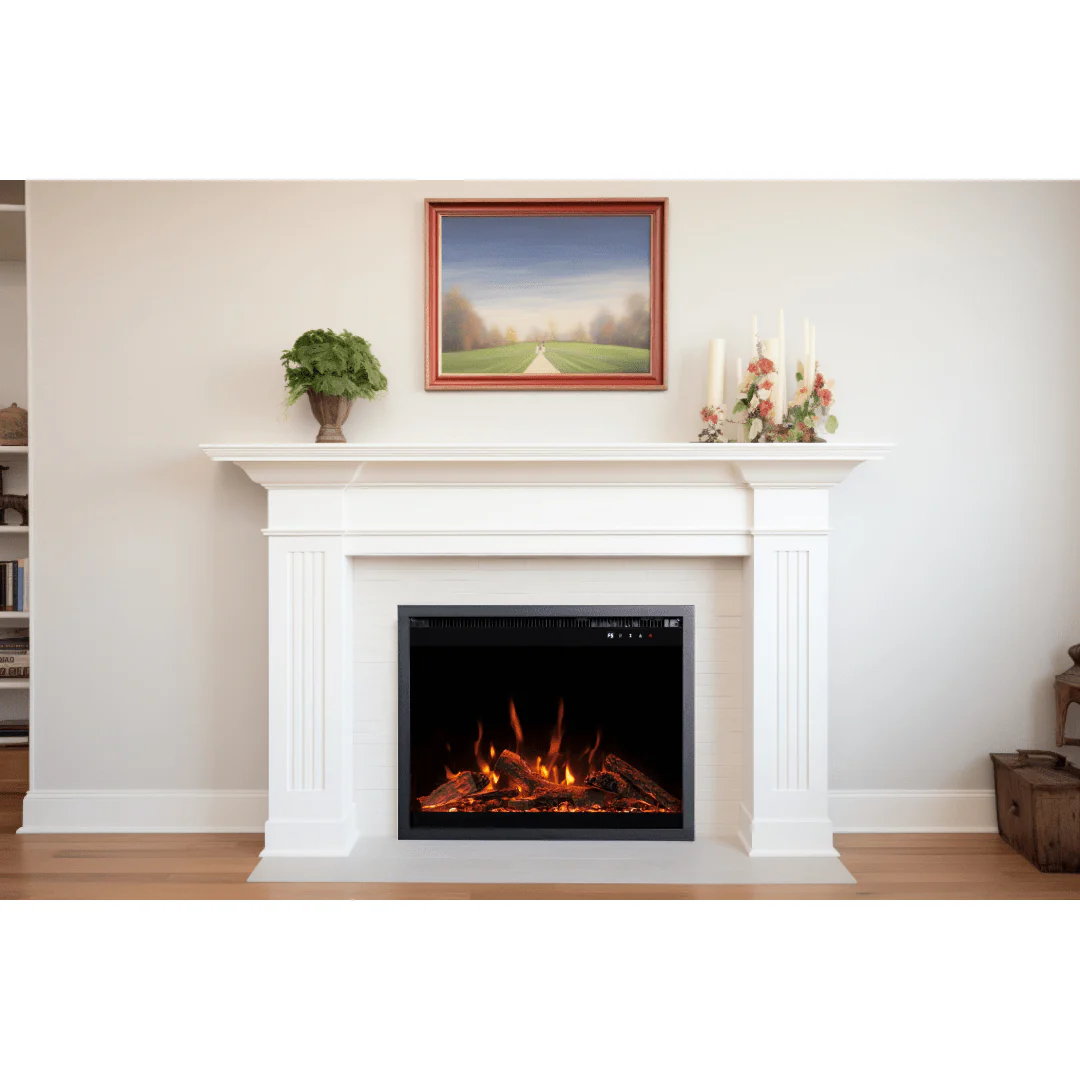 Fireplug™ Pro 29 inch Smart Electric Fireplace Insert with Fire Crackle Sound 80071