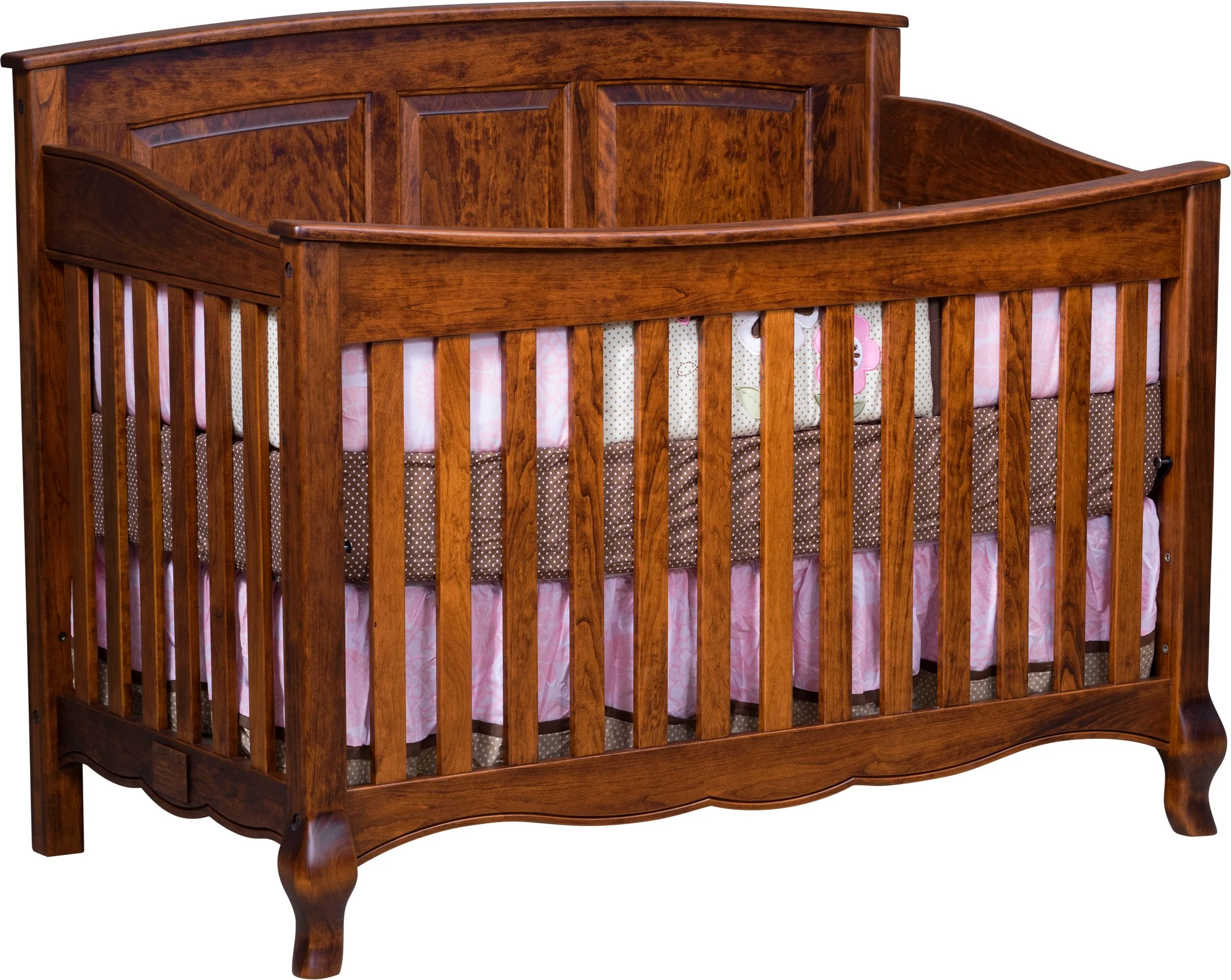 Amish French Country Baby Crib