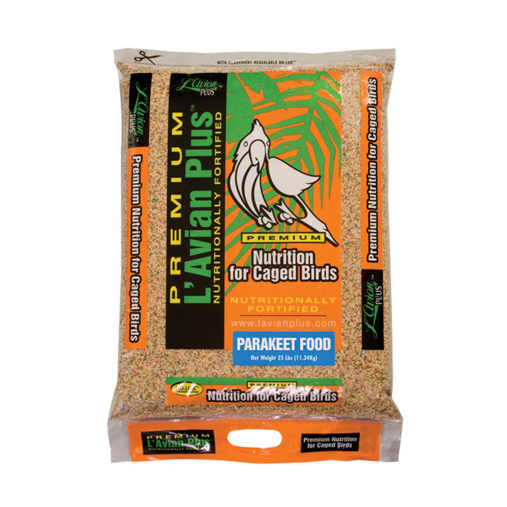L Avian Plus™ Premium Parakeet Food for Birds 25 Lbs