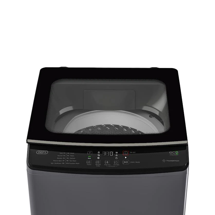 Defy 8Kg Top Loader Washing Machine Manhattan Grey