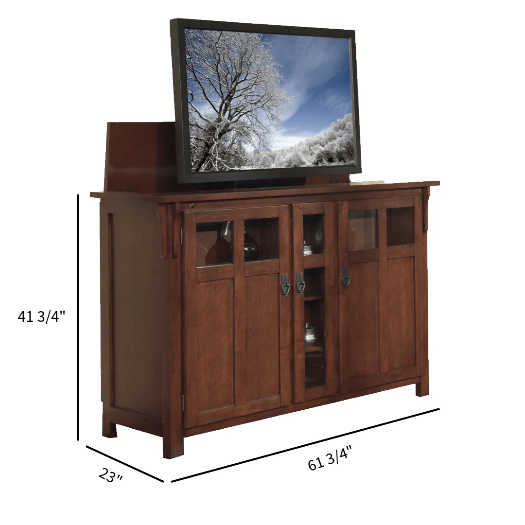 The Bungalow 70062 Smart TV Lift Cabinet for 60 Inch Flat screen TVs