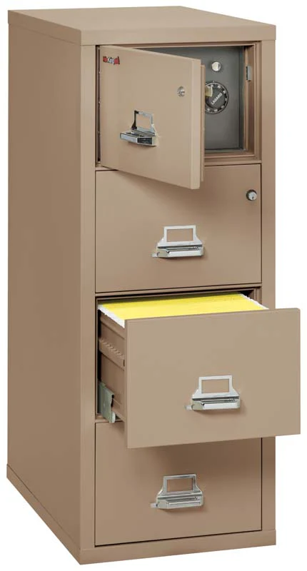 FireKing 4-2131-CSF 4 Drawer Legal Safe In A Fire File Cabinet