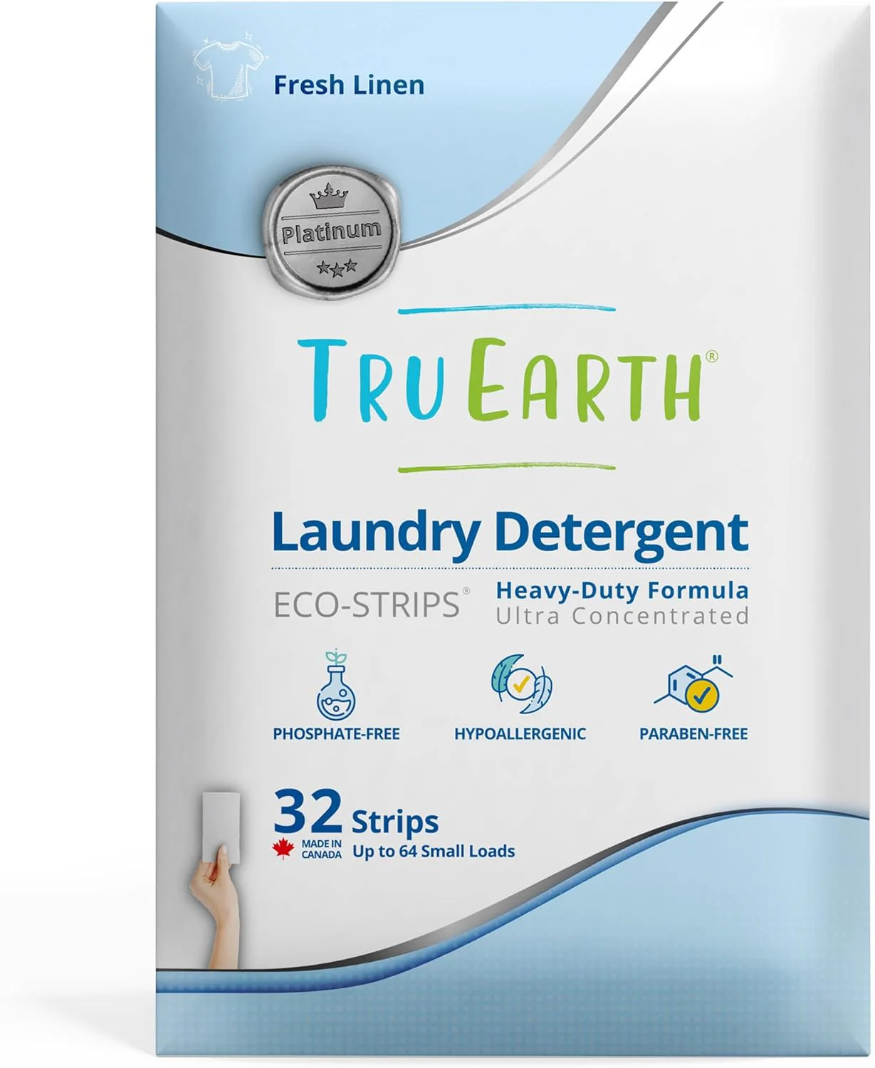 Laundry Detergent Sheets, Fragrance Free for Sensitive Skin 384 Sheets