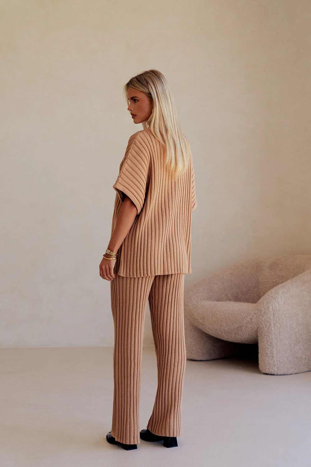 SAMPLE-Celine Pants - Apricot