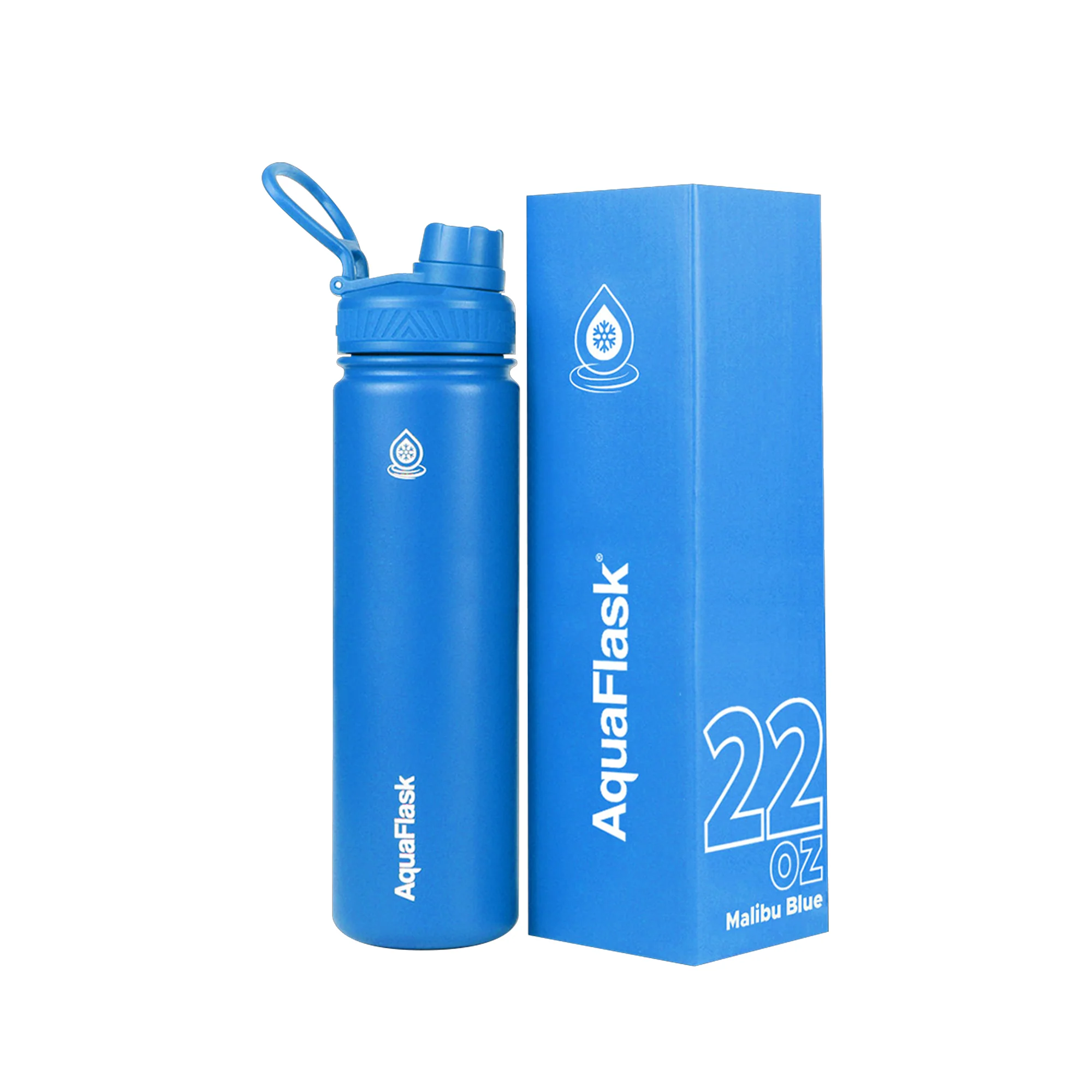 Aquaflask 650ml Flask Malibu Blue
