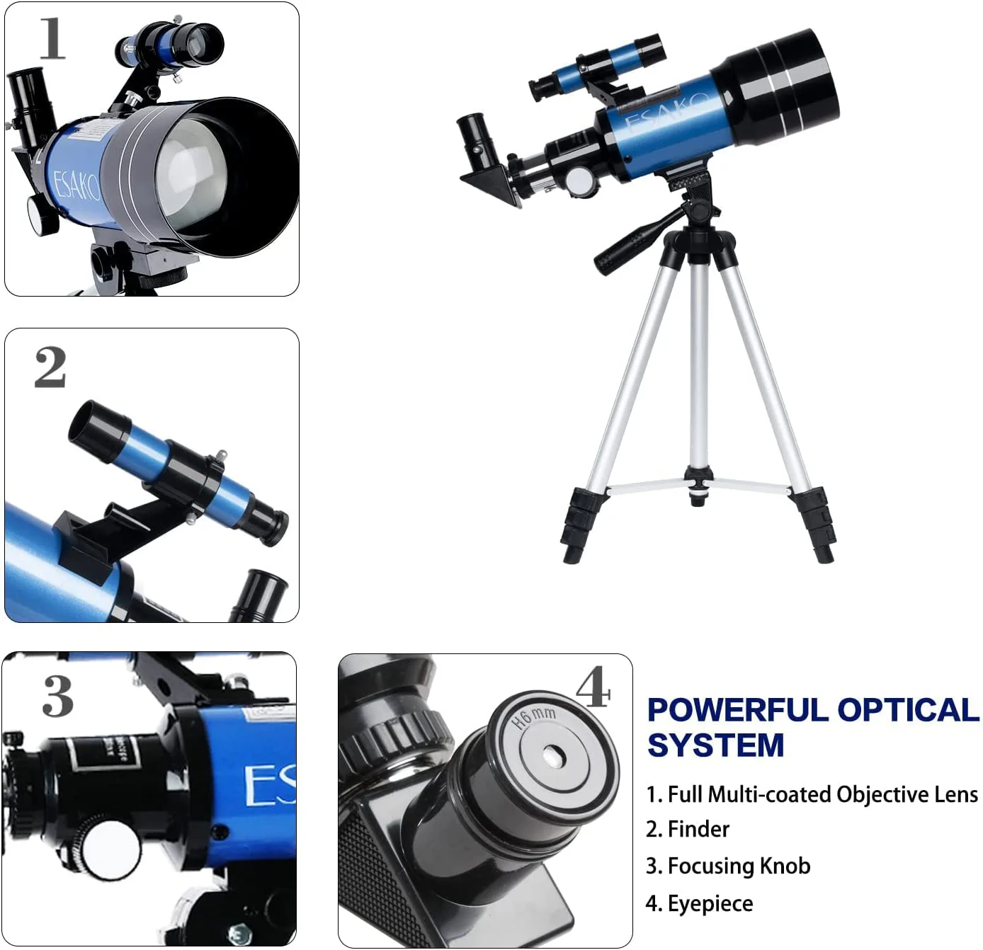 Telescope for Beginners & Adults