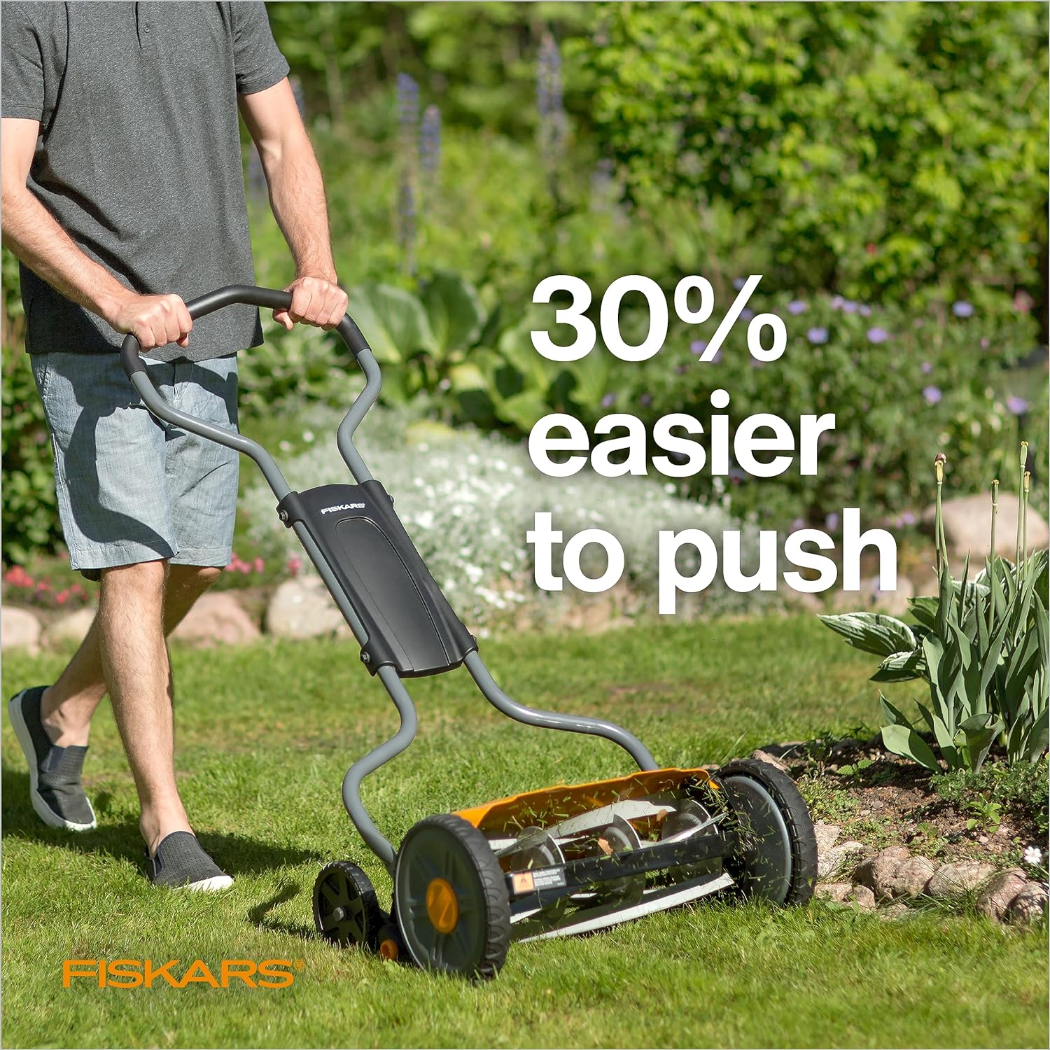 Push Reel Lawn Mower – Eco-Friendly Manual Grass Trimmer