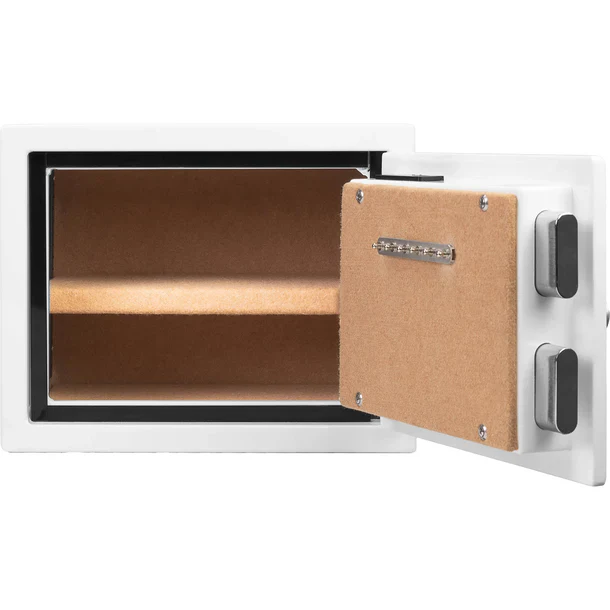 Barska AX13738 Biometric Fireproof Safe - White