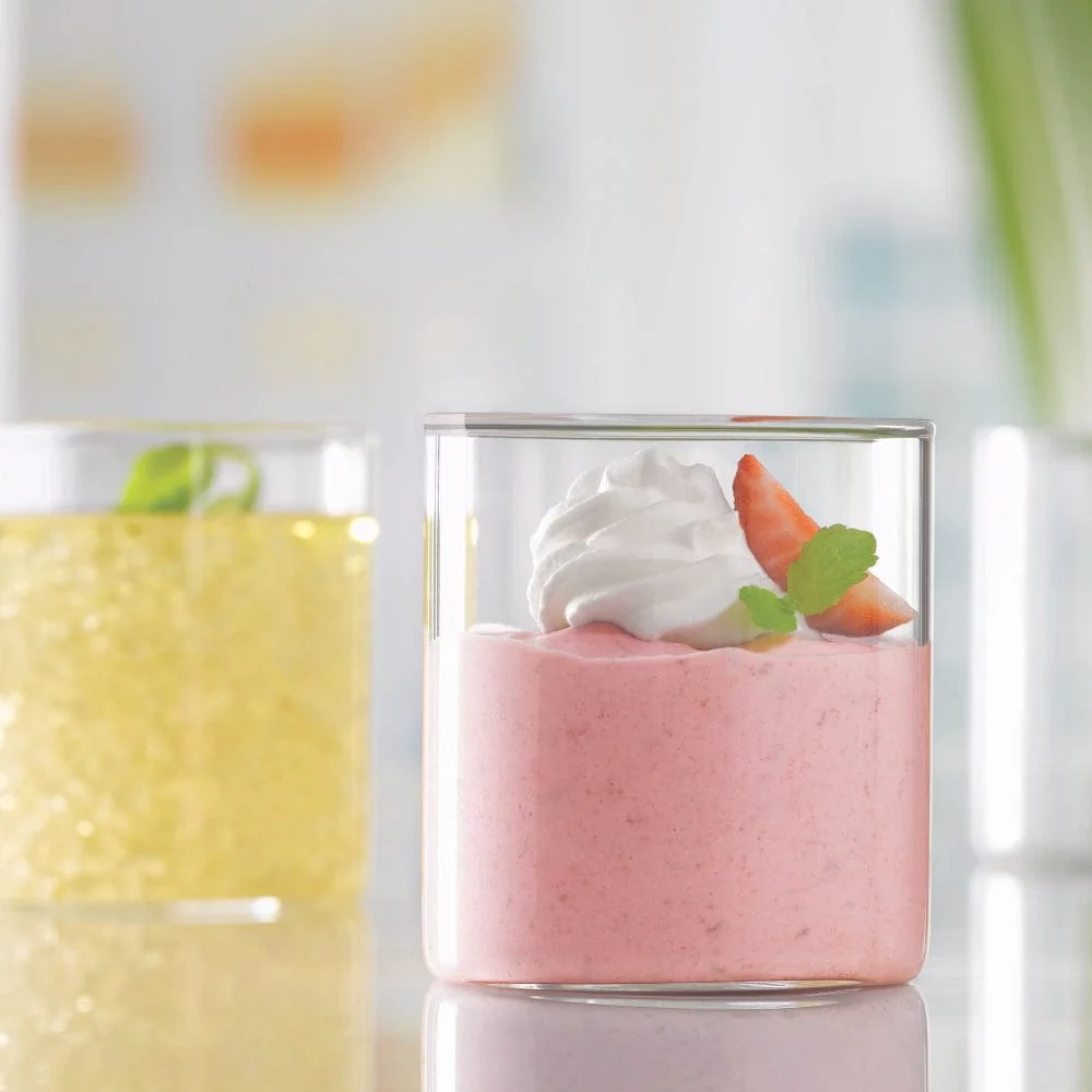 Borosil Vision Squat Glass, Set of 6, 205ml