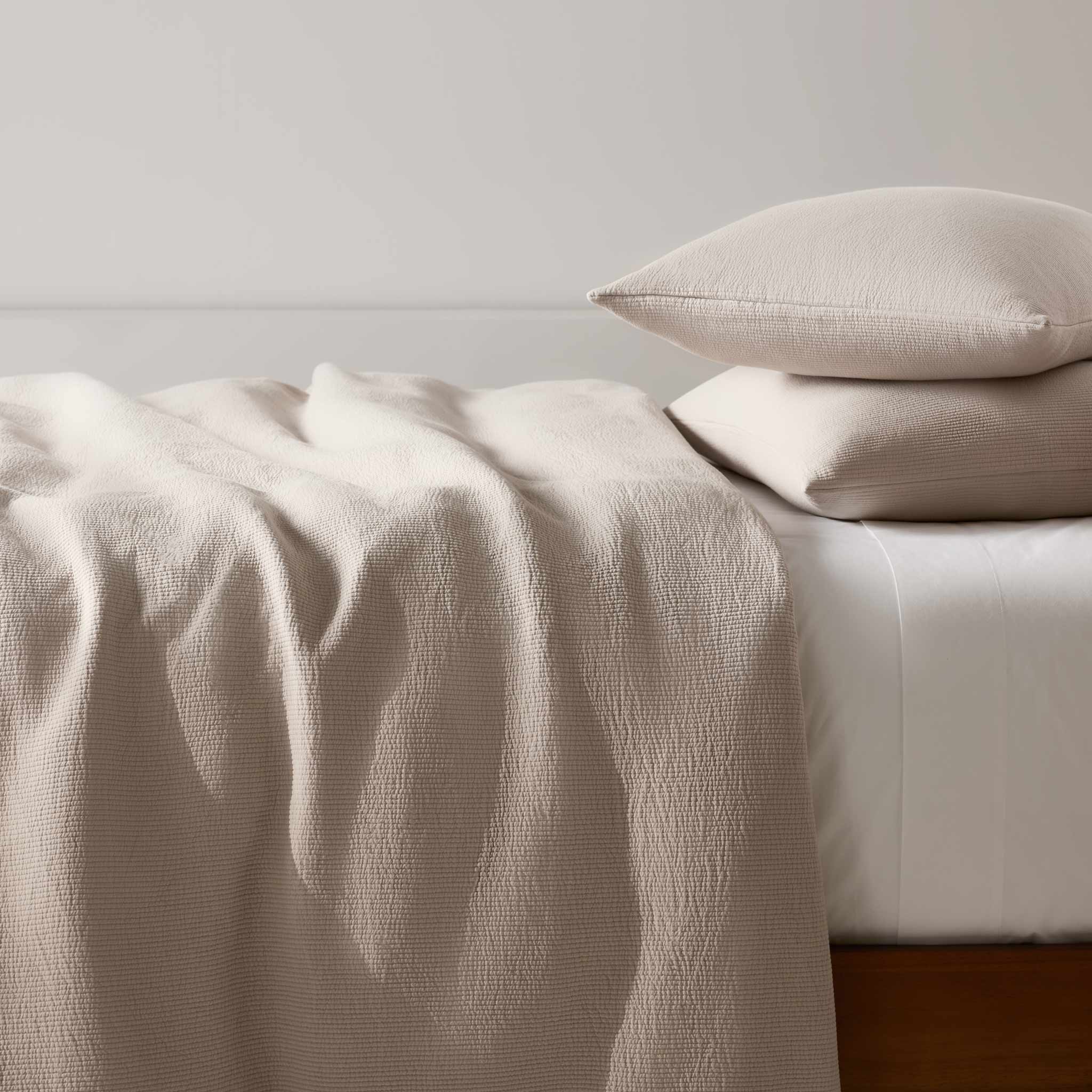 Ribbed Matelasse Duvet Cover