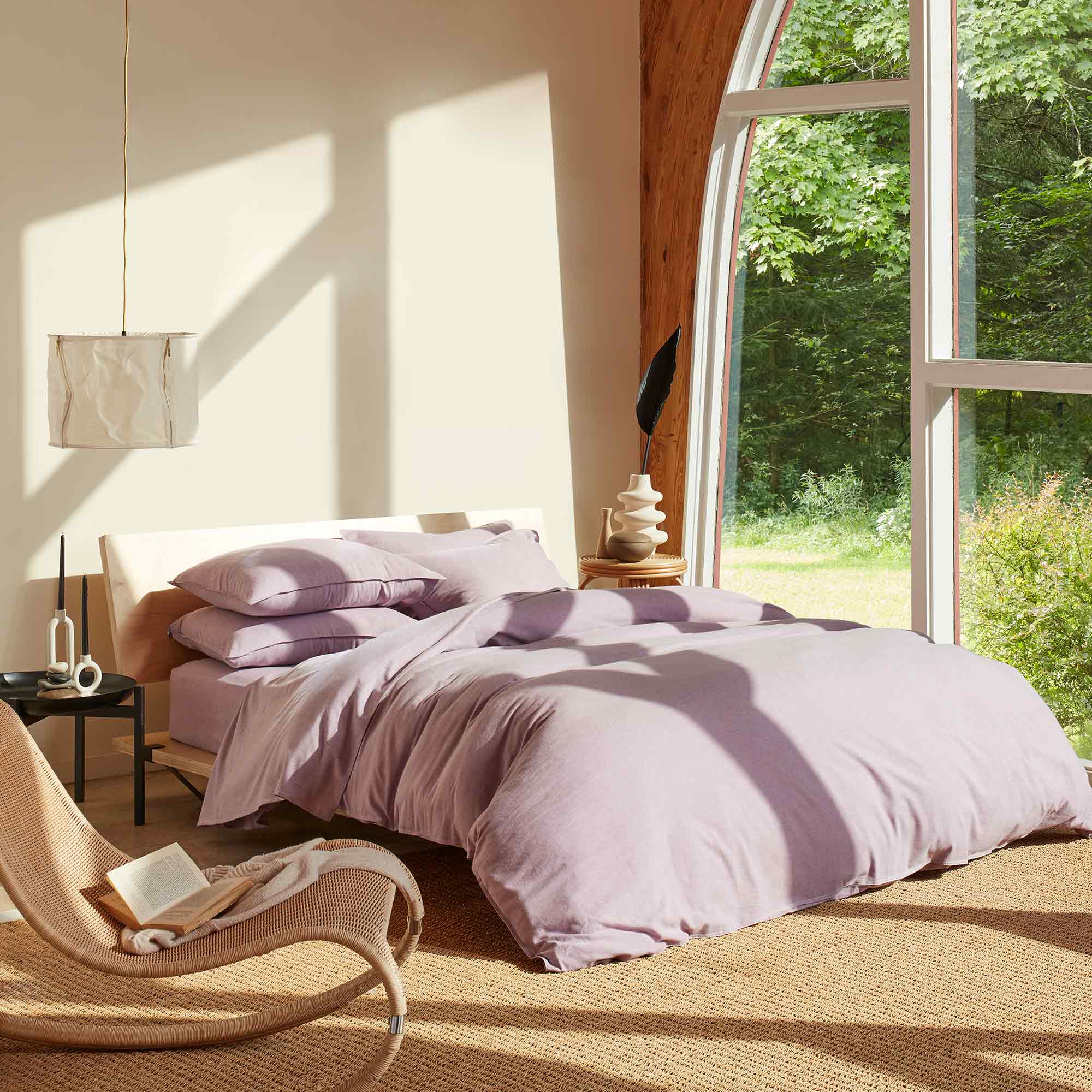 Heathered Cashmere Pillowcase Set