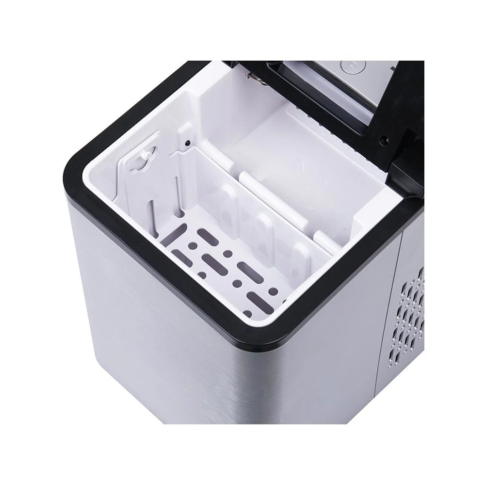 Neo Chrome 1.7L Electric Ice Cube Maker Machine