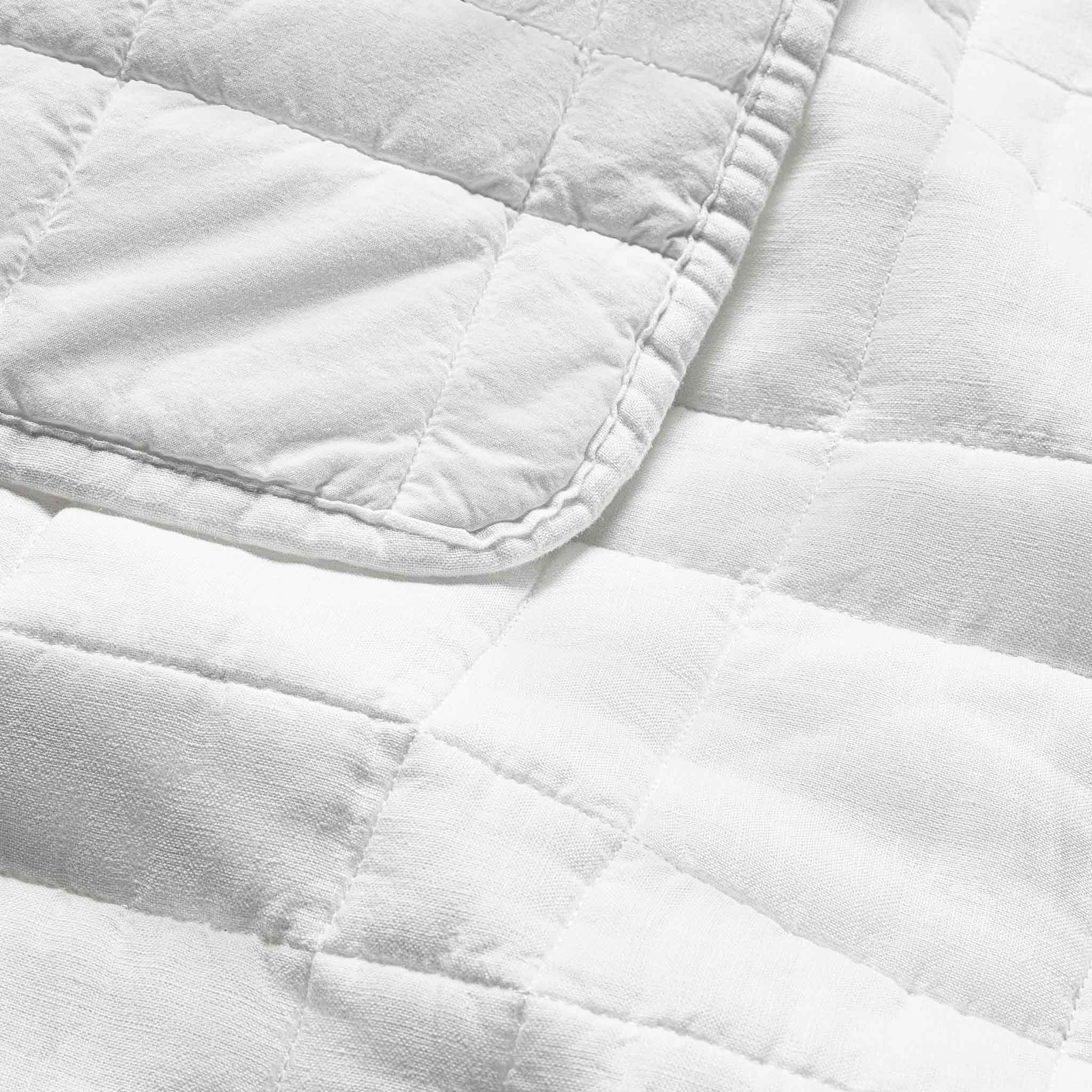 Washed European Linen Quilt