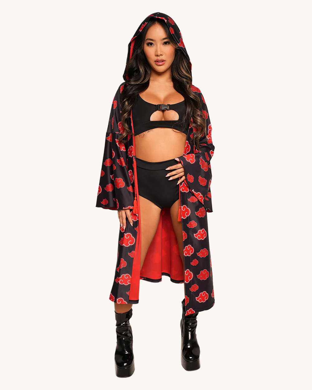 Fire Shadow Unisex Robe