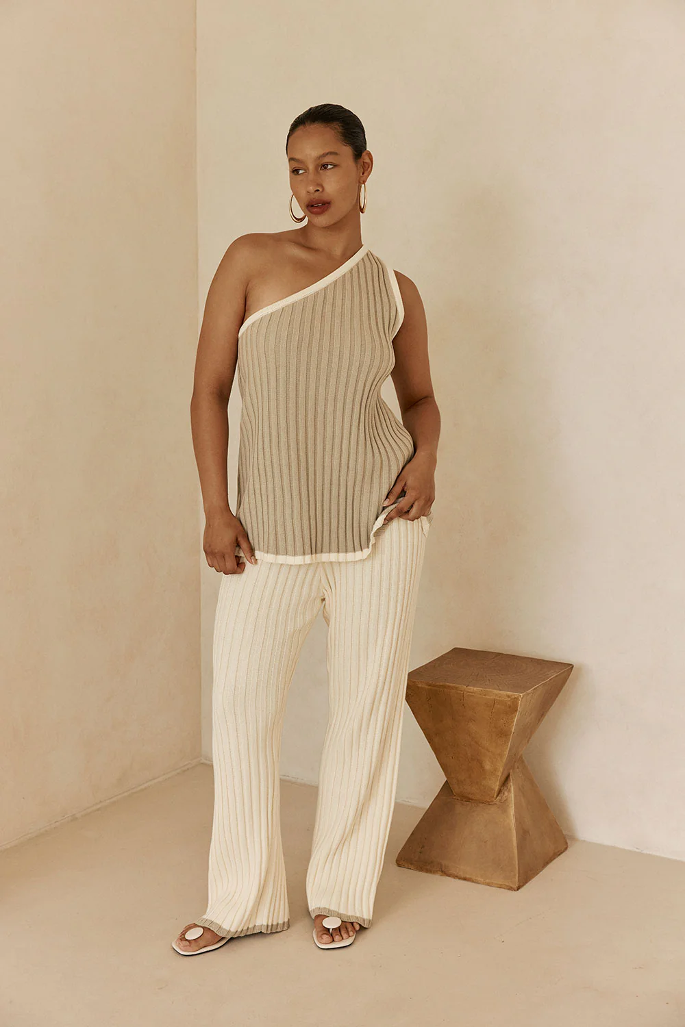 SAMPLE-Aylani Top - Stone