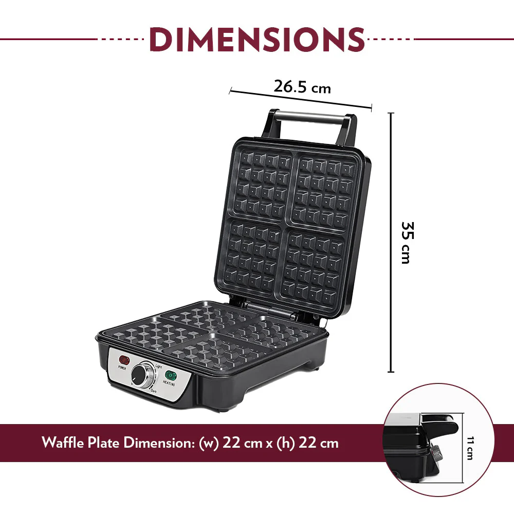 Borosil Jumbo Waffle Maker