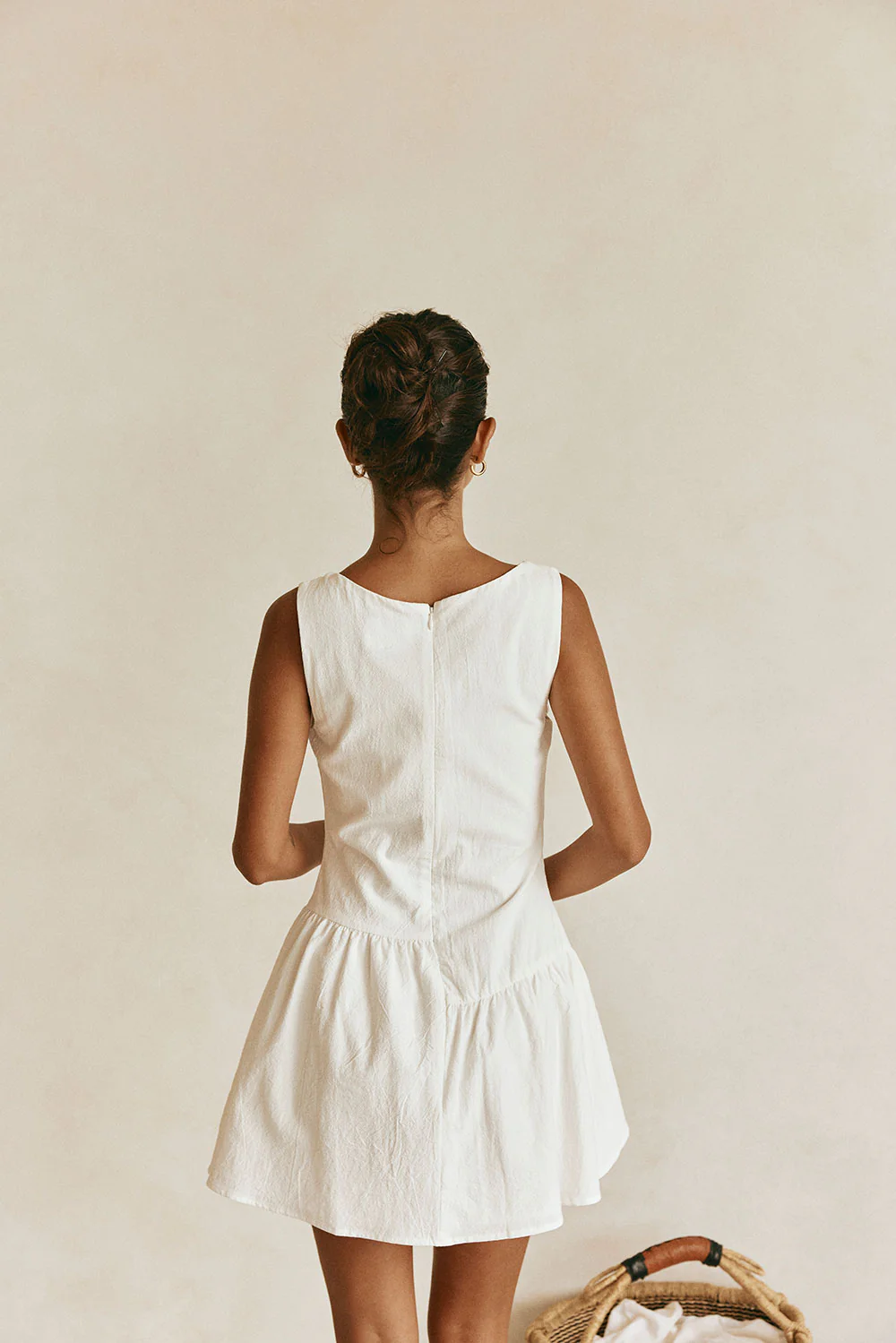 SAMPLE-Alfresco Dress - White