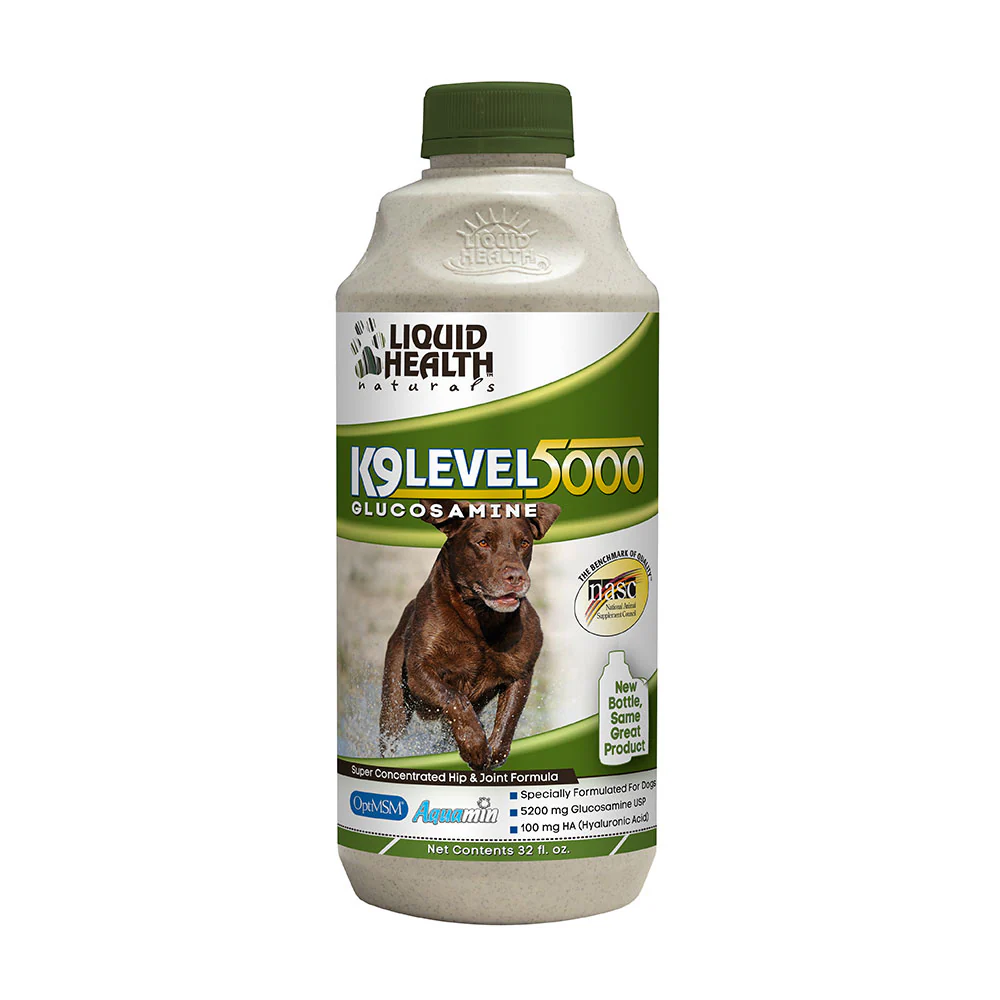 Liquid Health™ K9 Level 5000 Concentrated Glucosamine for Dog 32 Oz