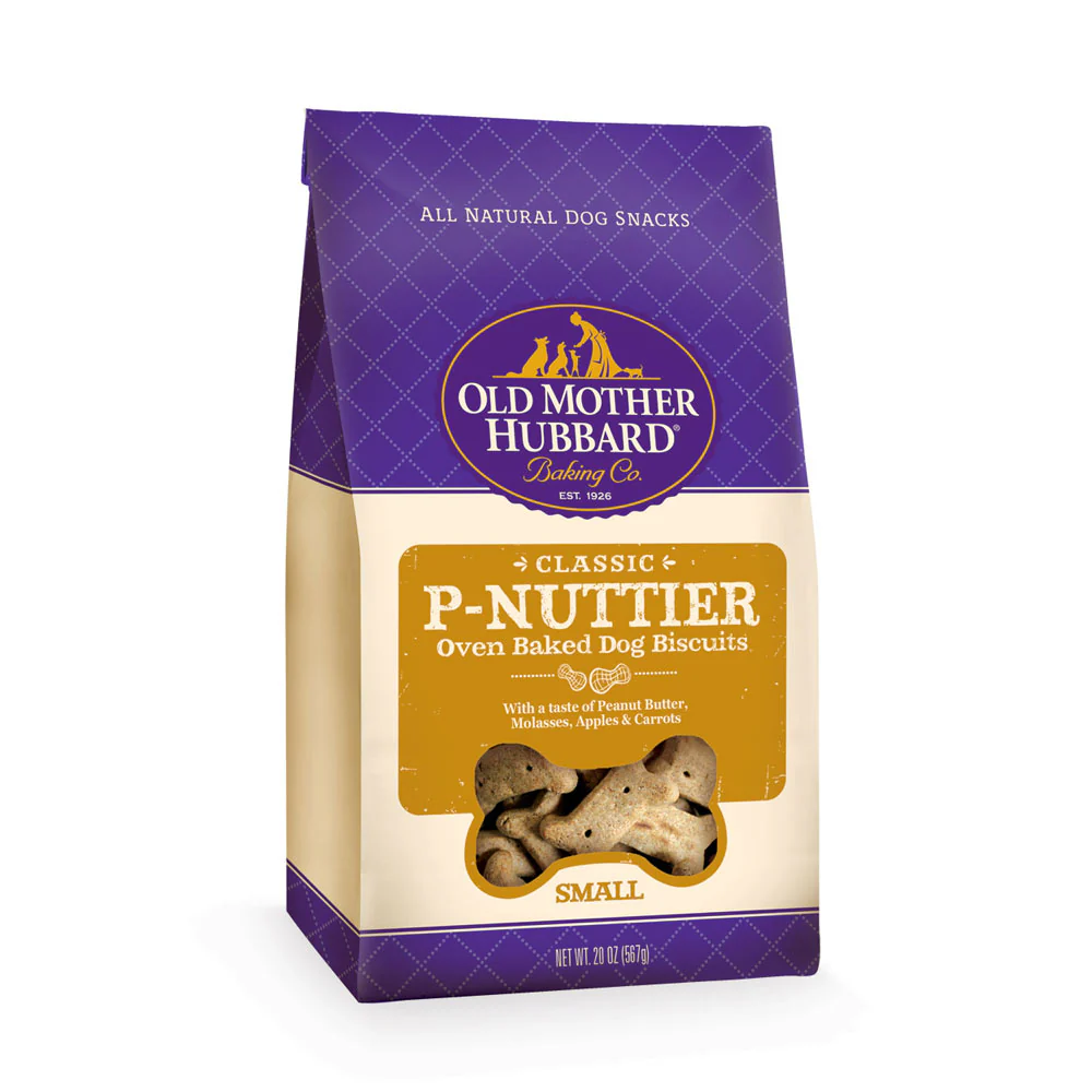 Old Mother Hubbard® Classic P-Nuttier® Oven-Baked Small Dog Biscuits 20 Lbs