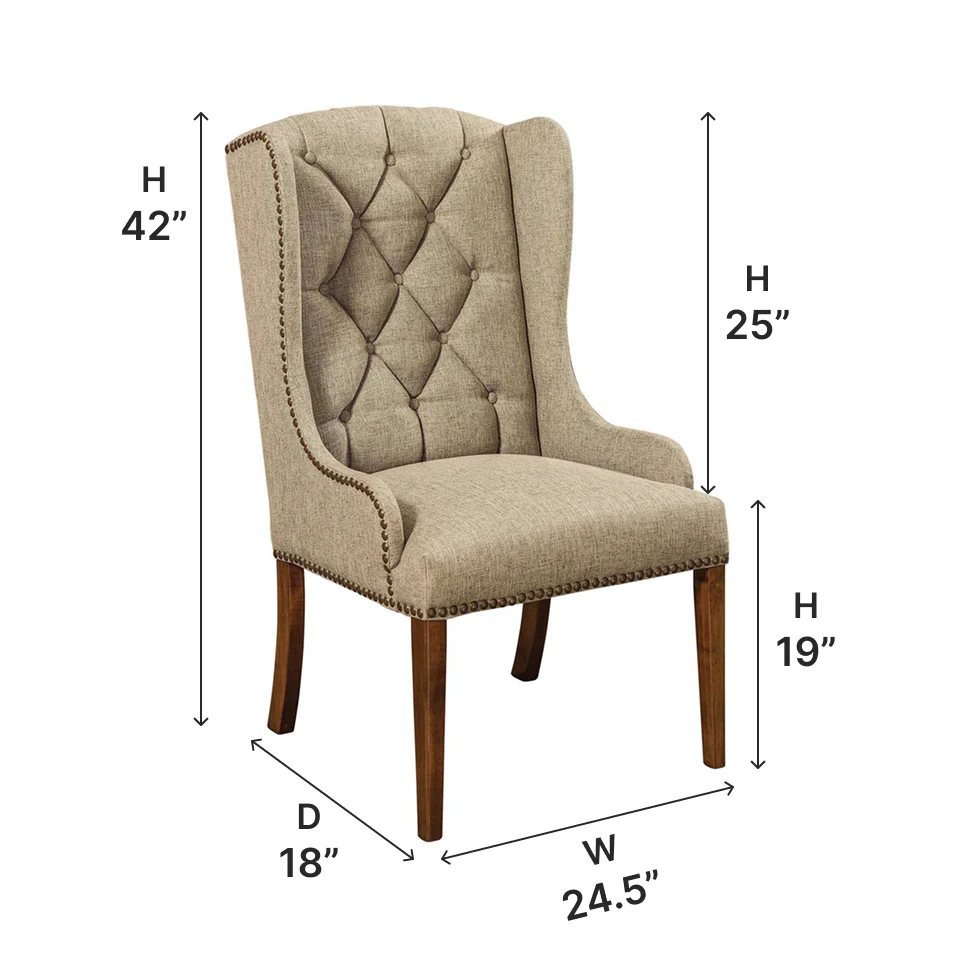 Amish Bradshaw Arm Chair - Quick Ship