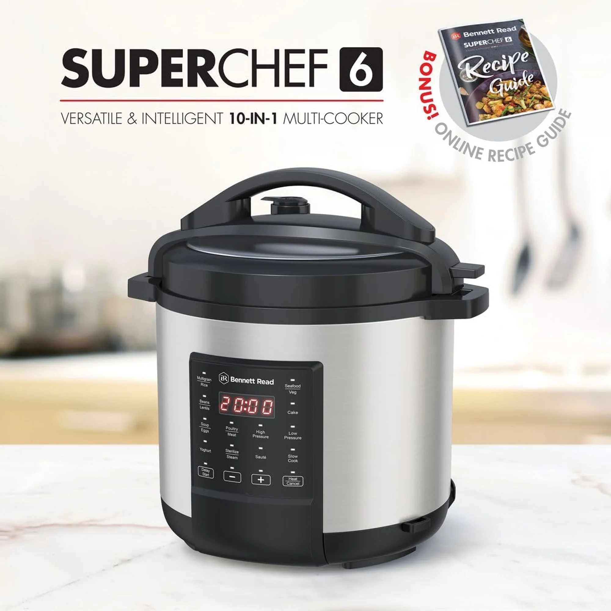 Bennett Read SuperChef 6 Multicooker ‎Black