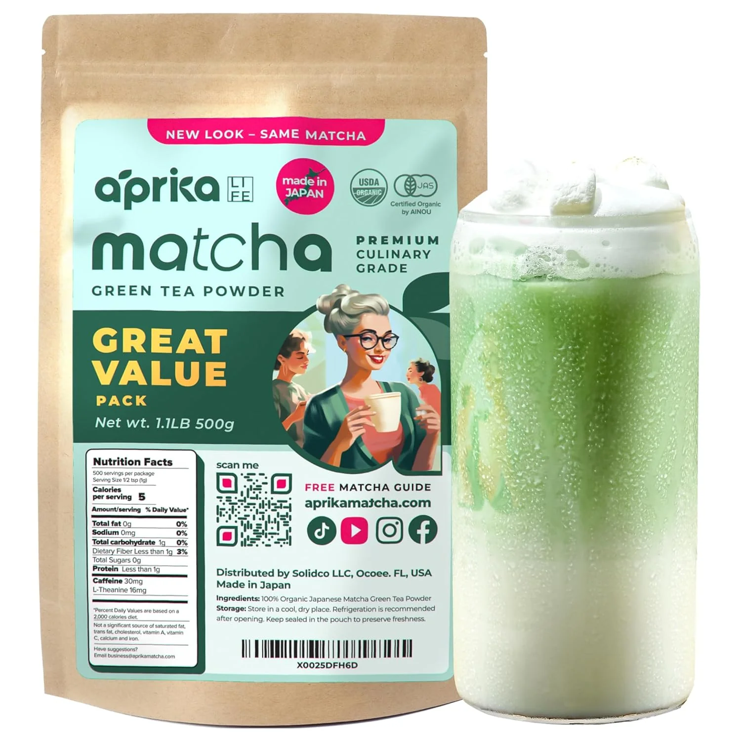 Organic Japanese Matcha Green Tea Powder – USDA & JAS Organic - Authentic Japanese Origin