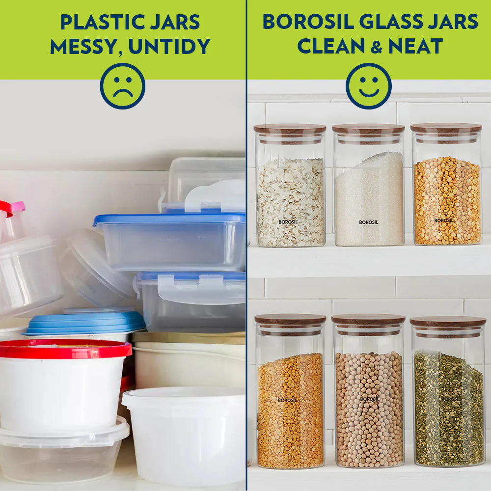 Classic Glass Jar with Wooden Lid