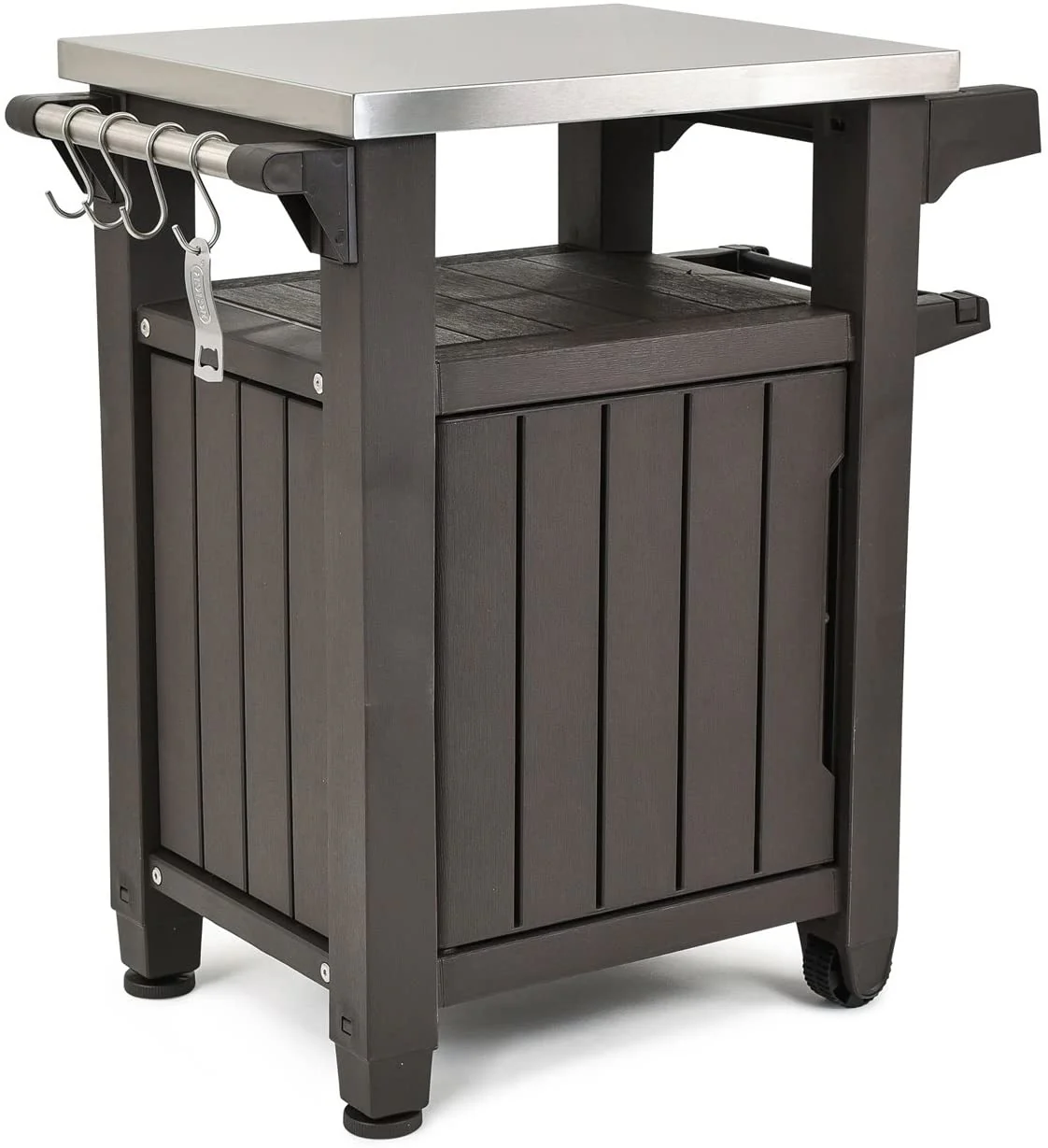 Portable Outdoor Table and Storage Cabinet